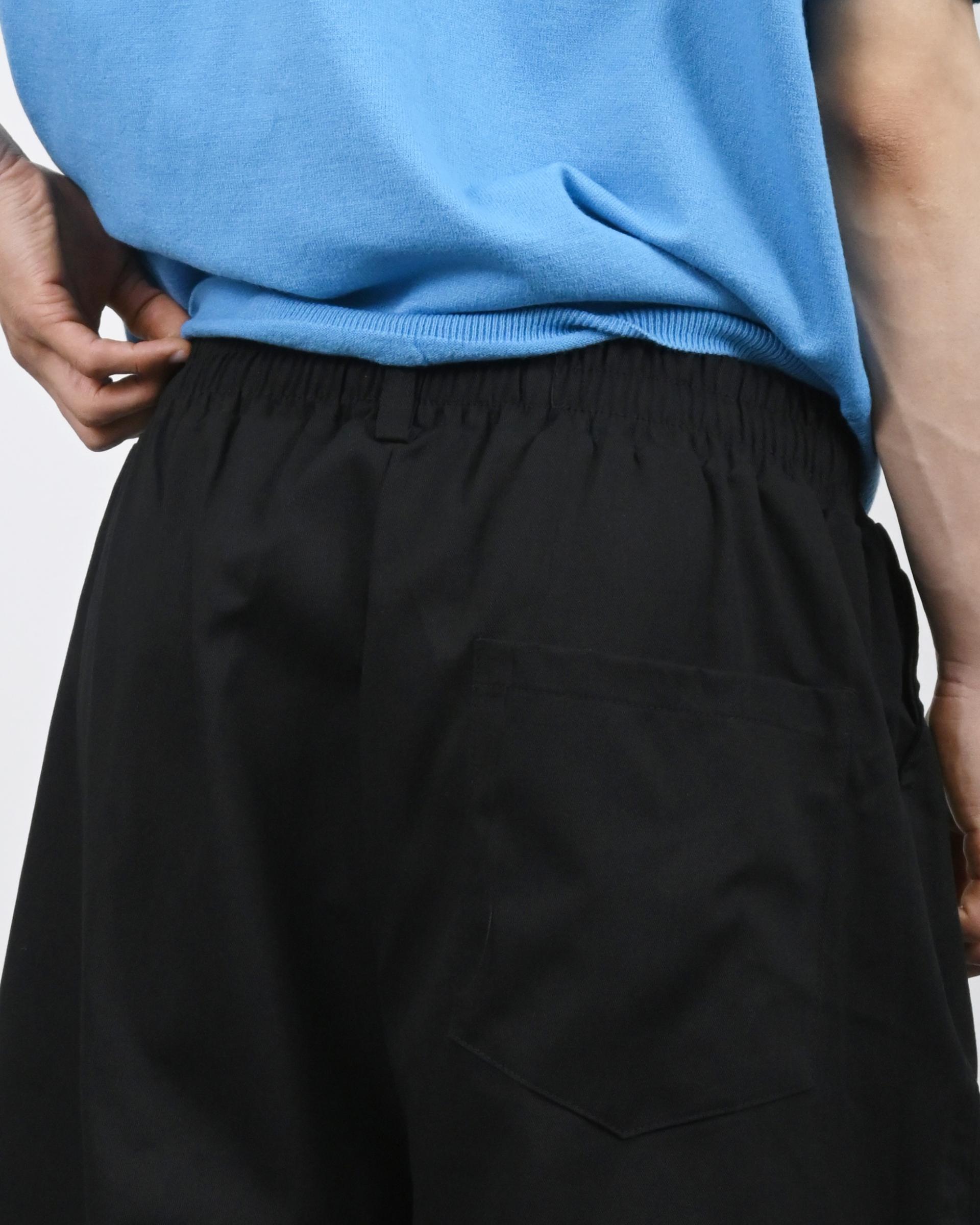 archive curved bermuda cotton pants