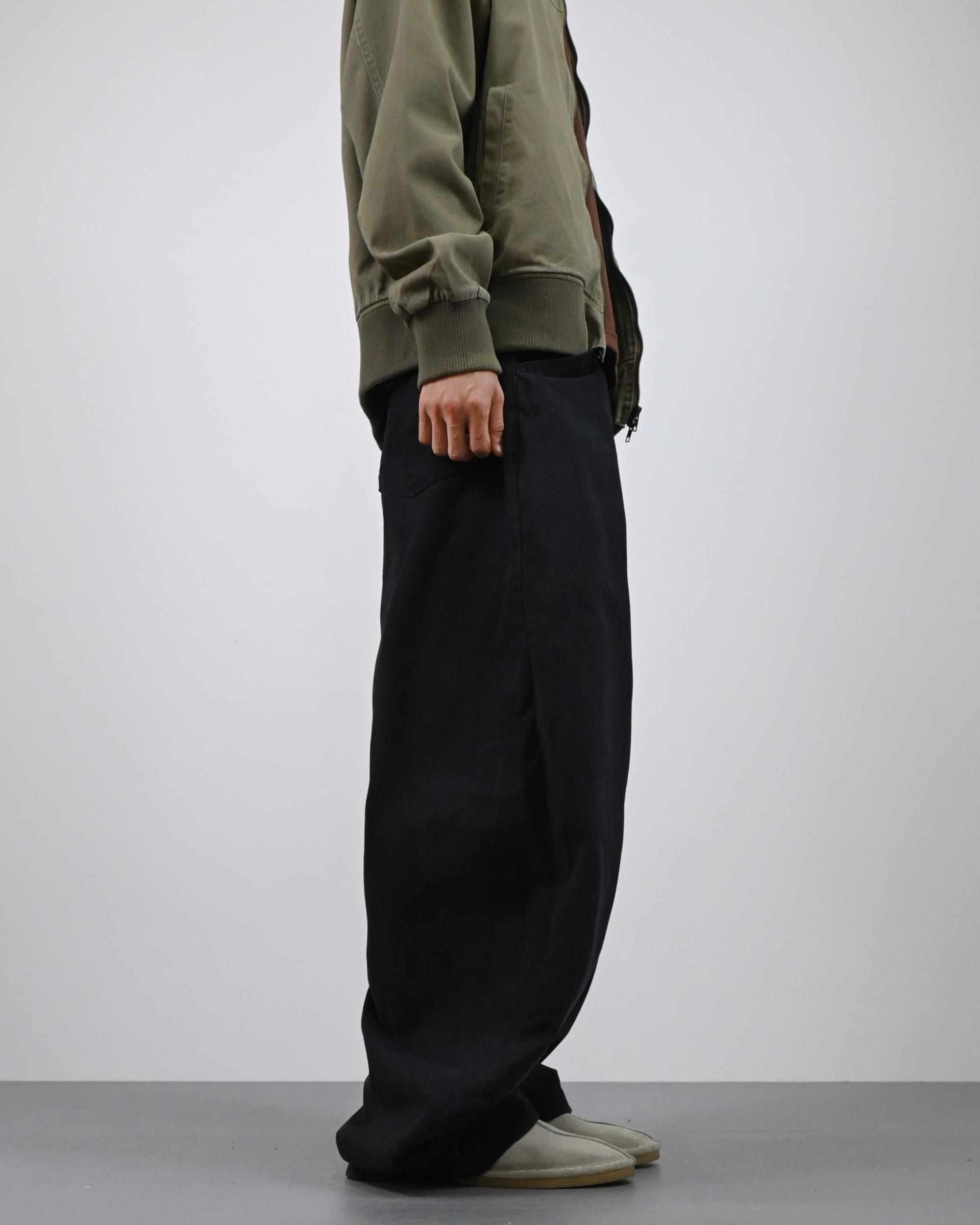 pigment solid balloon cotton pants