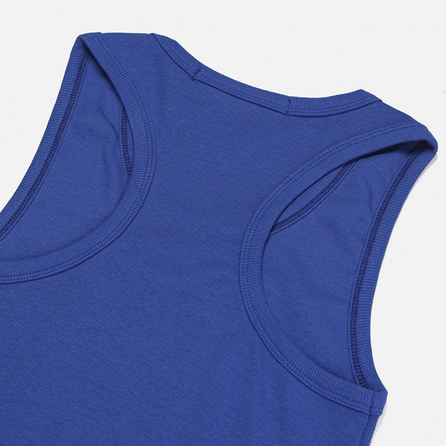 stretchable ribbed vest