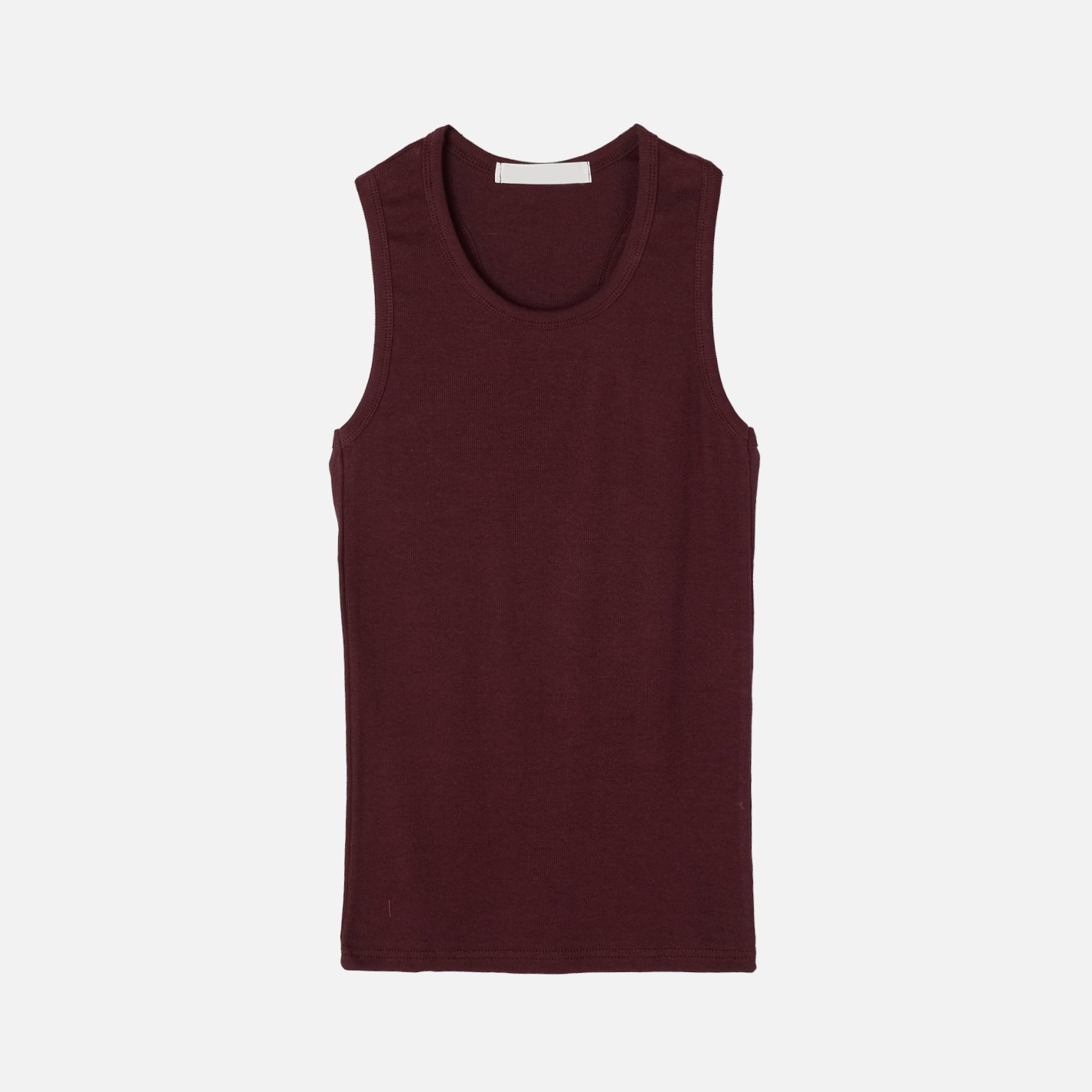 stretchable ribbed vest