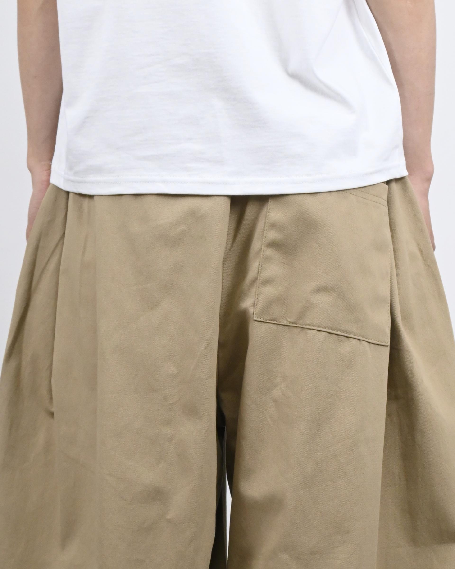 teddy balloon cotton pants