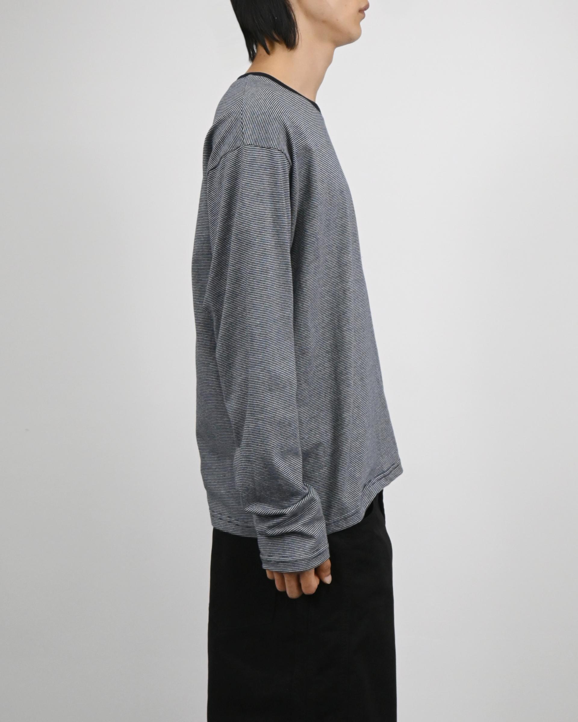 calm stripe warmer long sleeve