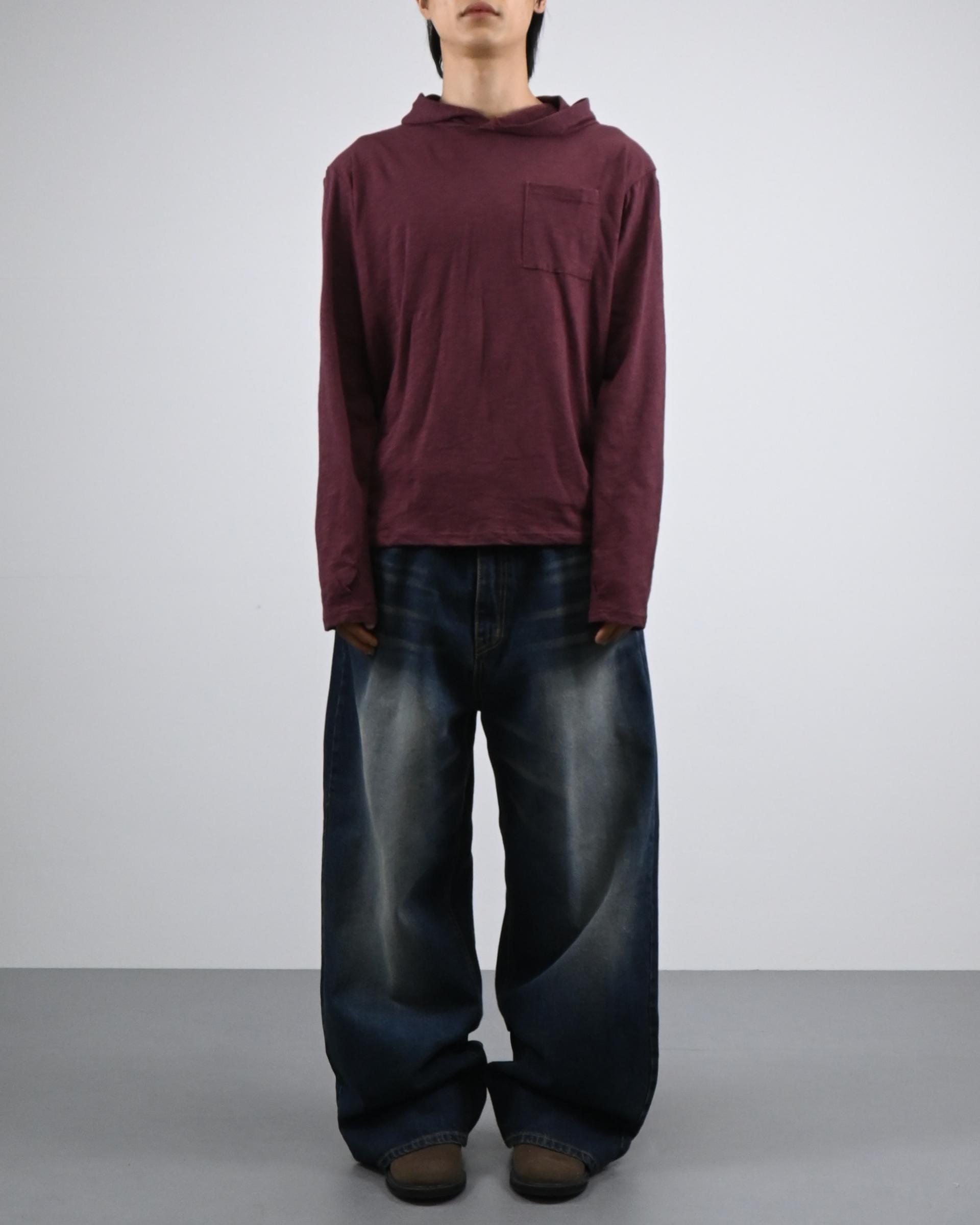 slub pocket warmer hoodie