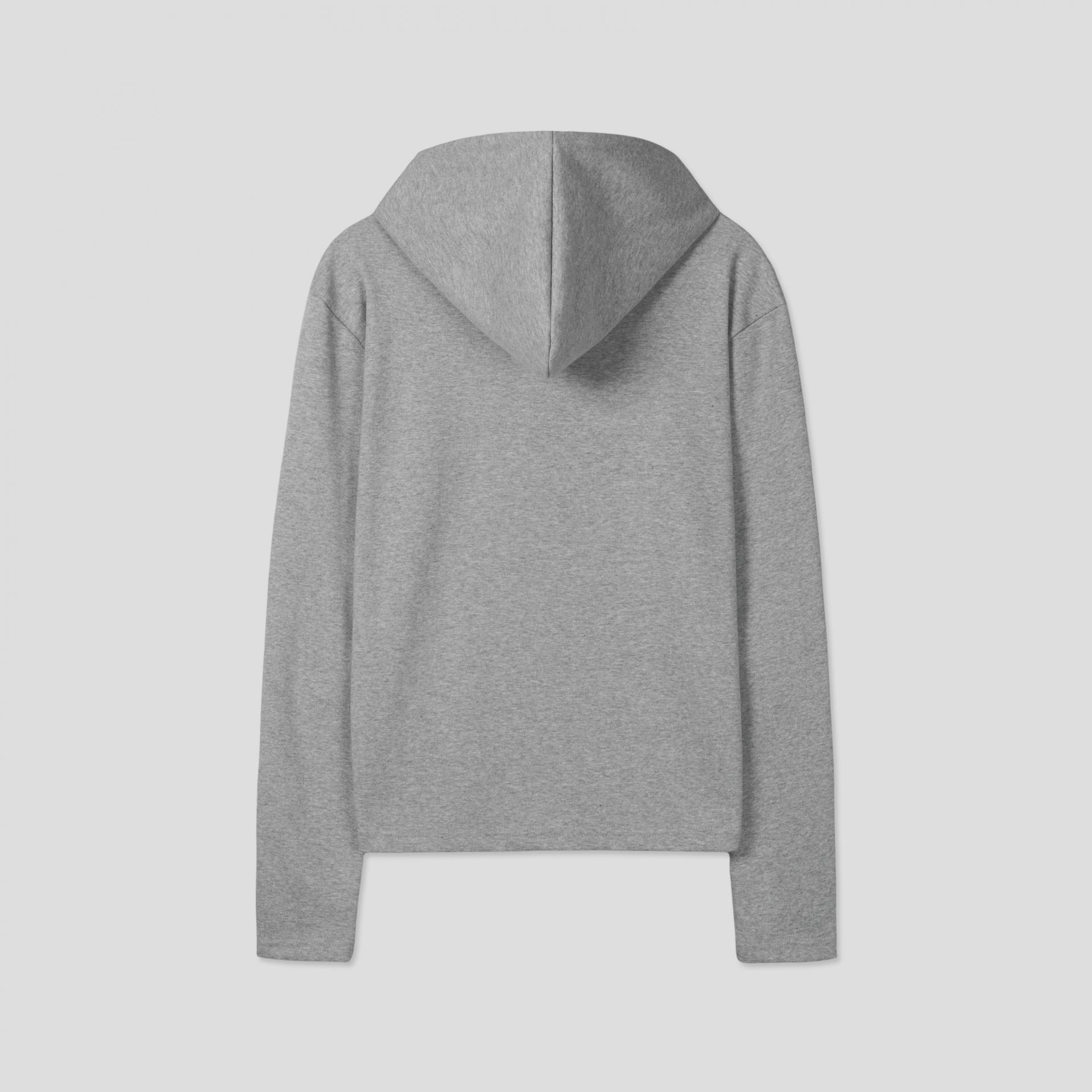 warmer henley neck hoodie