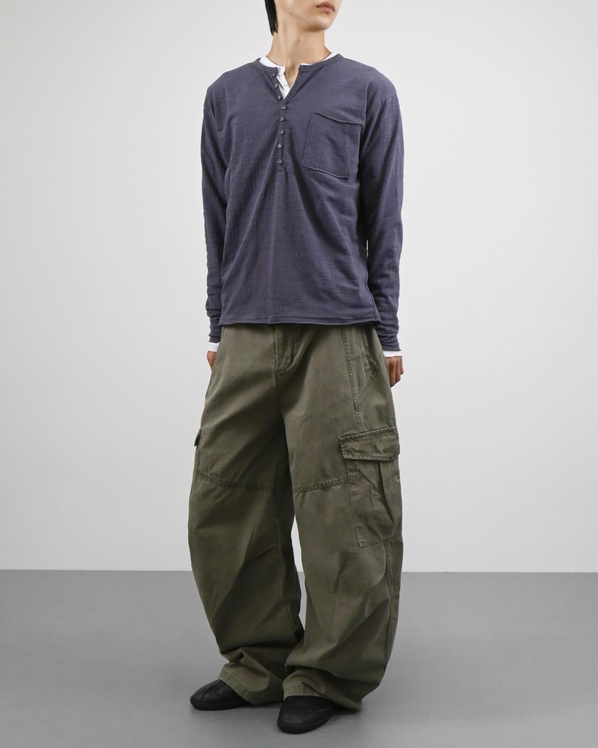 neon invision curved cotton pants