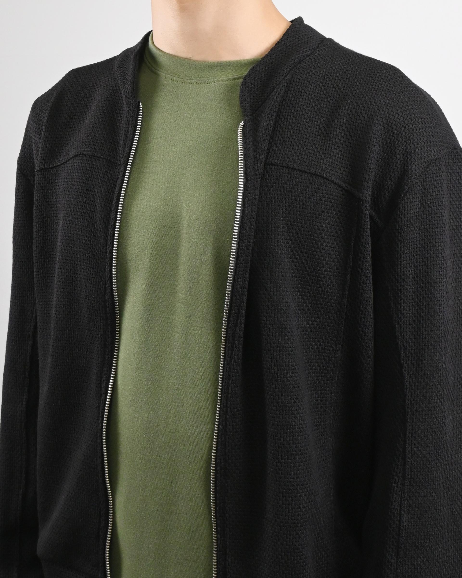 knit rider jacket