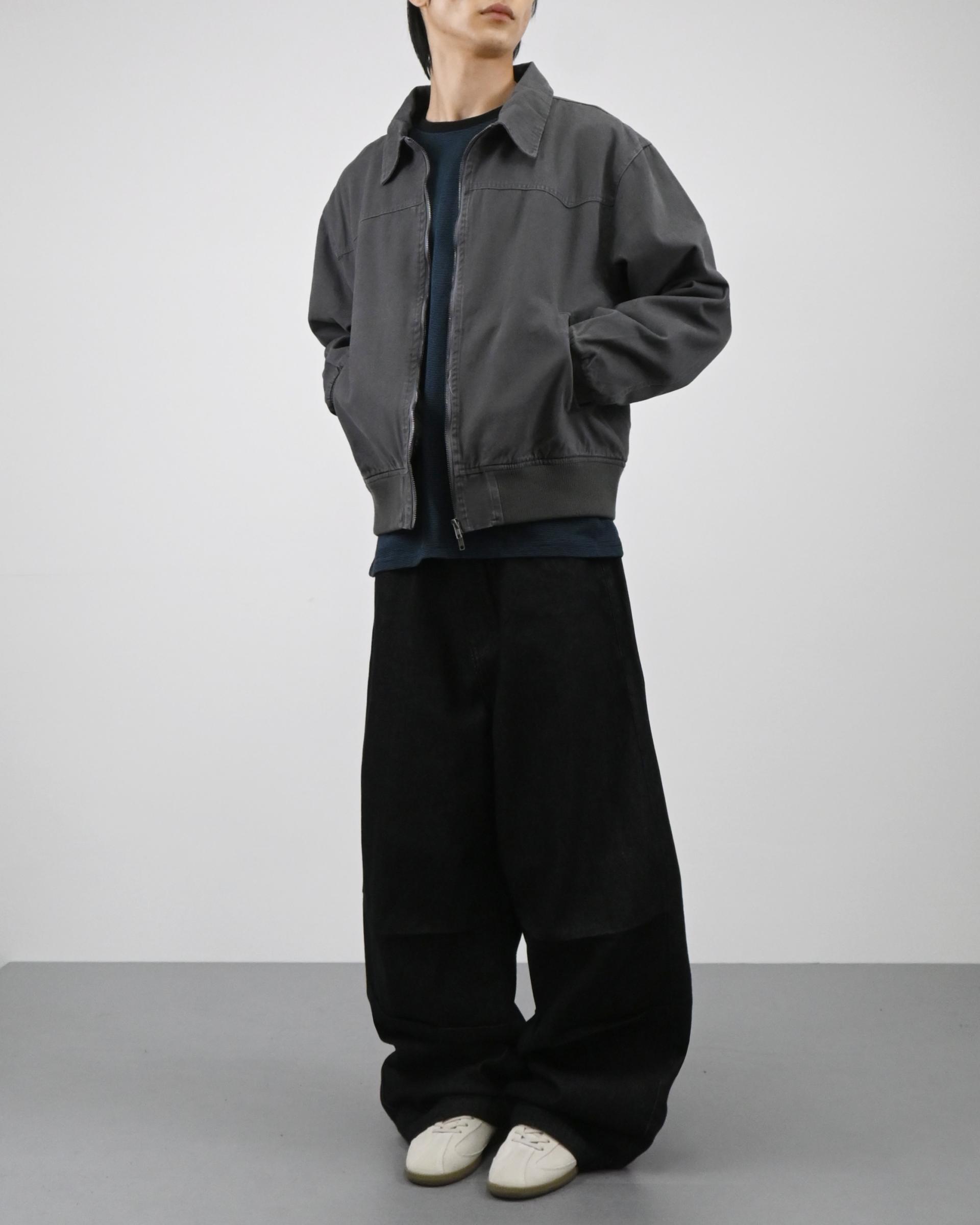 milo velcro balloon denim pants