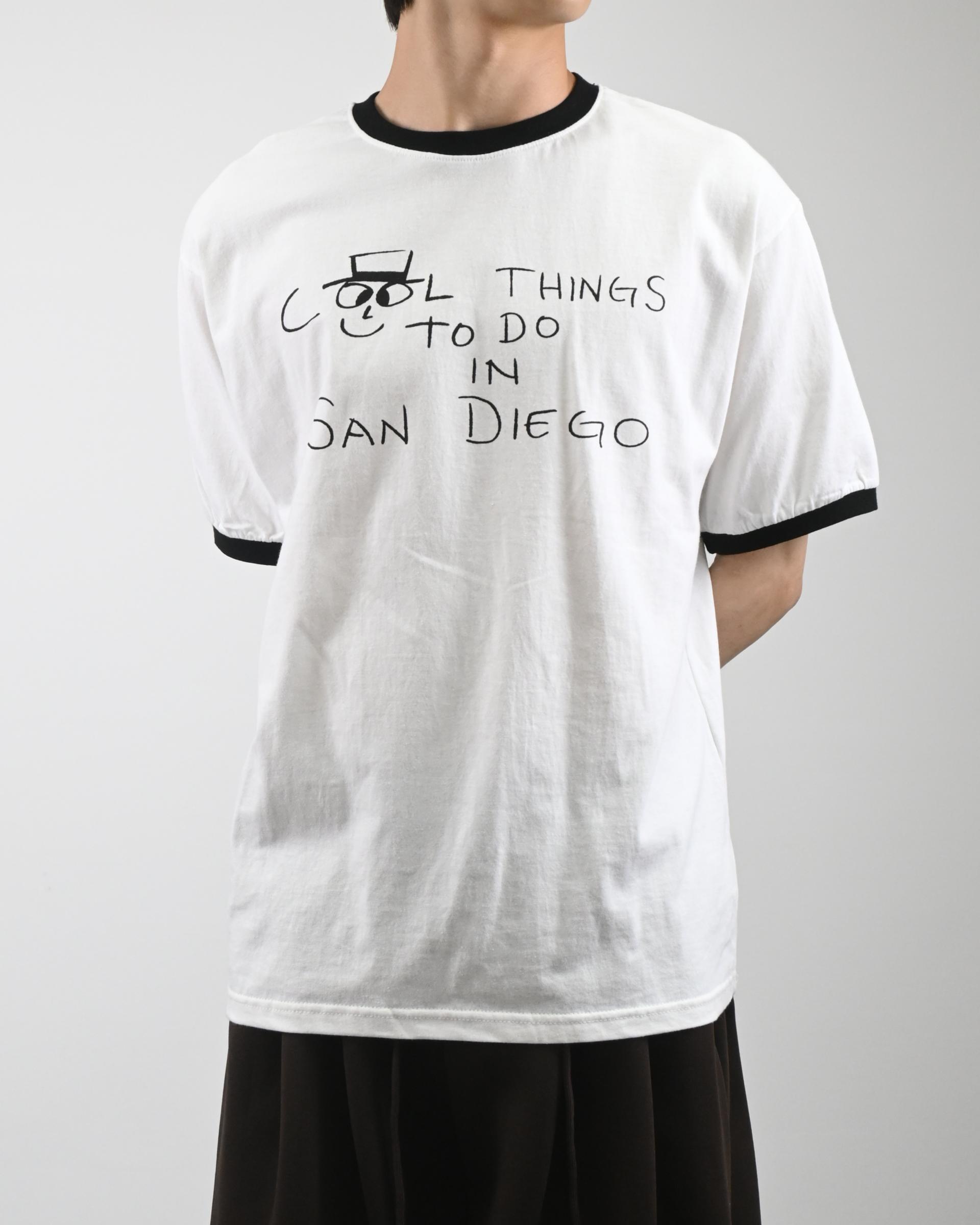 san diego ringer half t-shirt