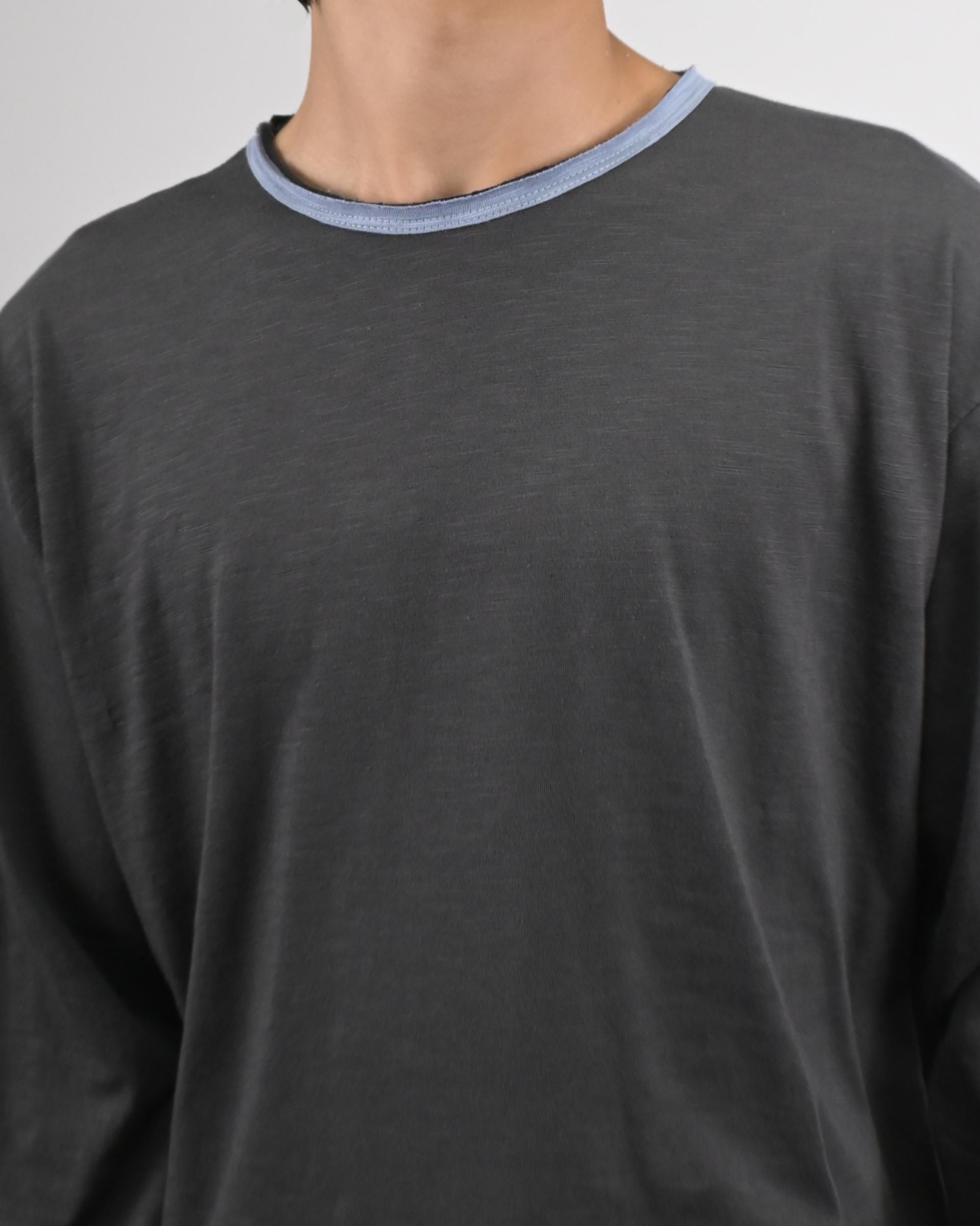 damage slub ringer t-shirt