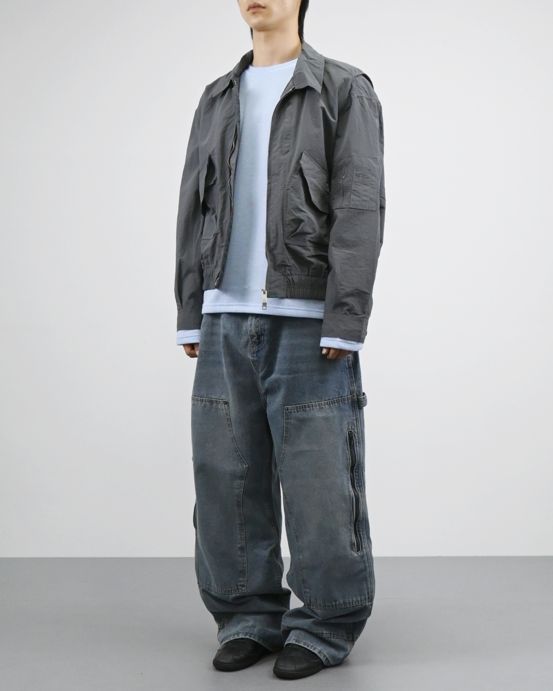 ma-1 collar jacket