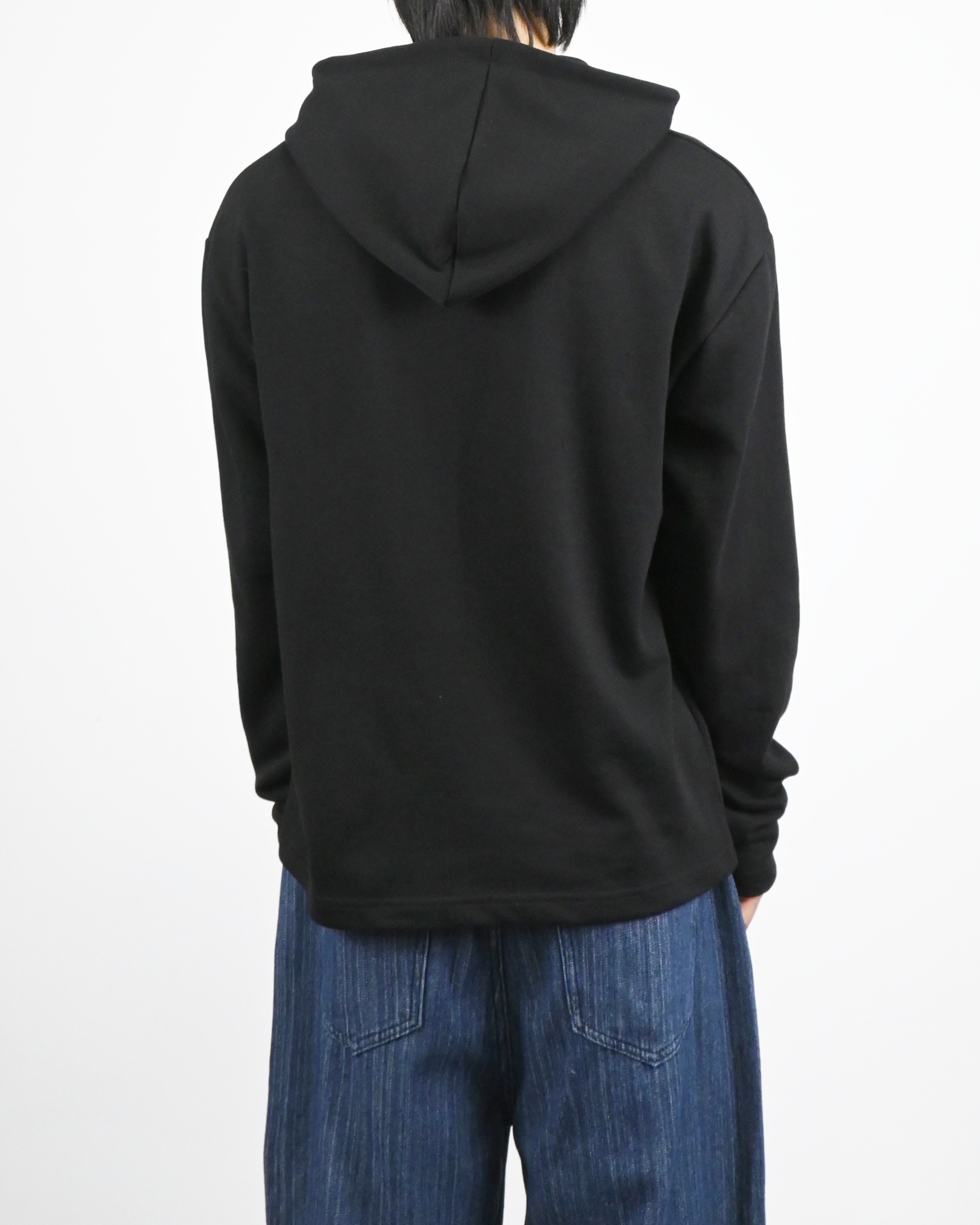 warmer henley neck hoodie
