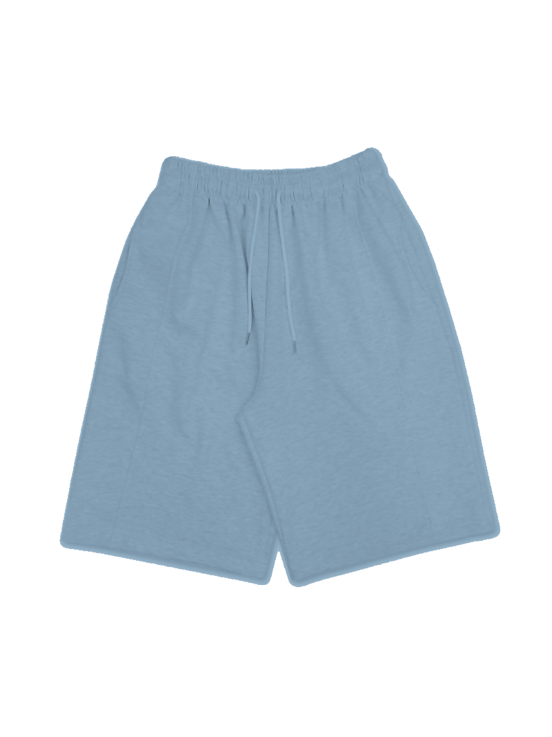 line bermuda sweatpants