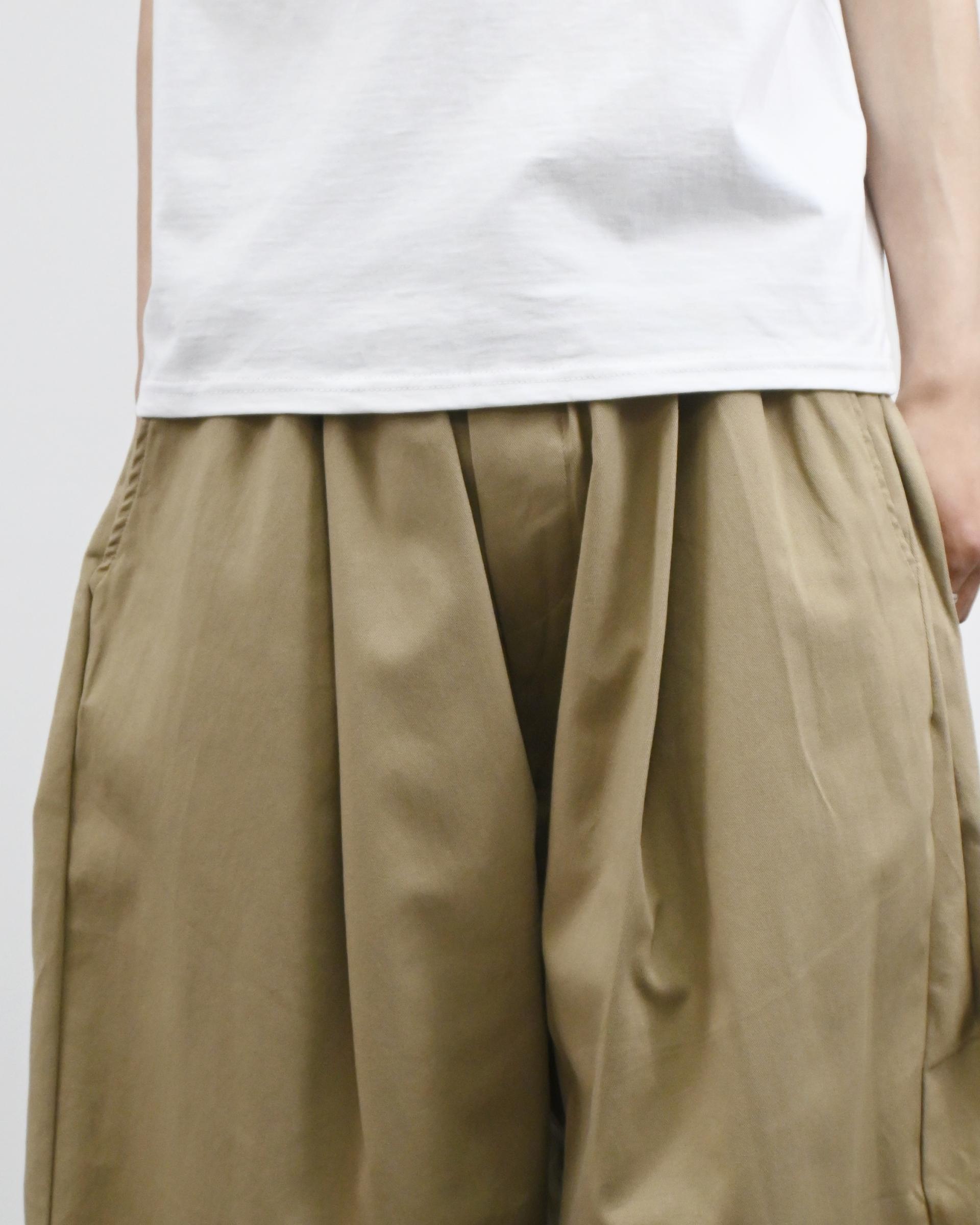 teddy balloon cotton pants
