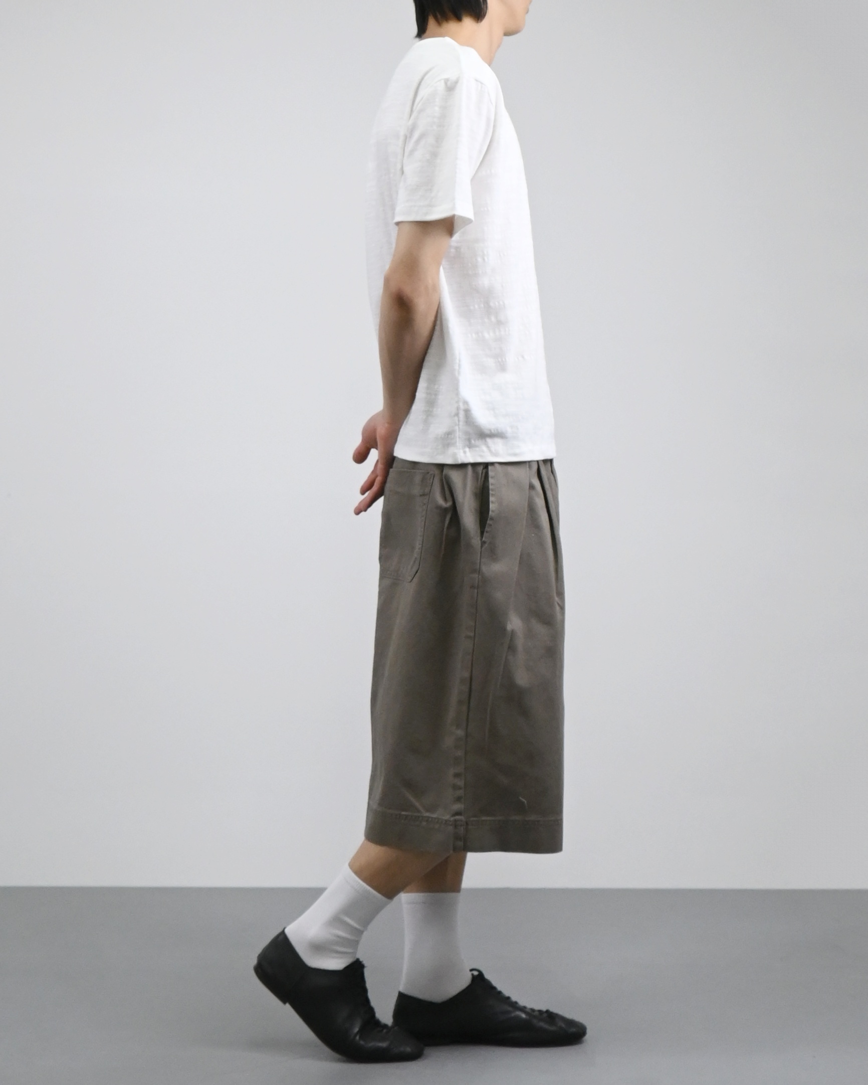 slub vintage half t-shirt