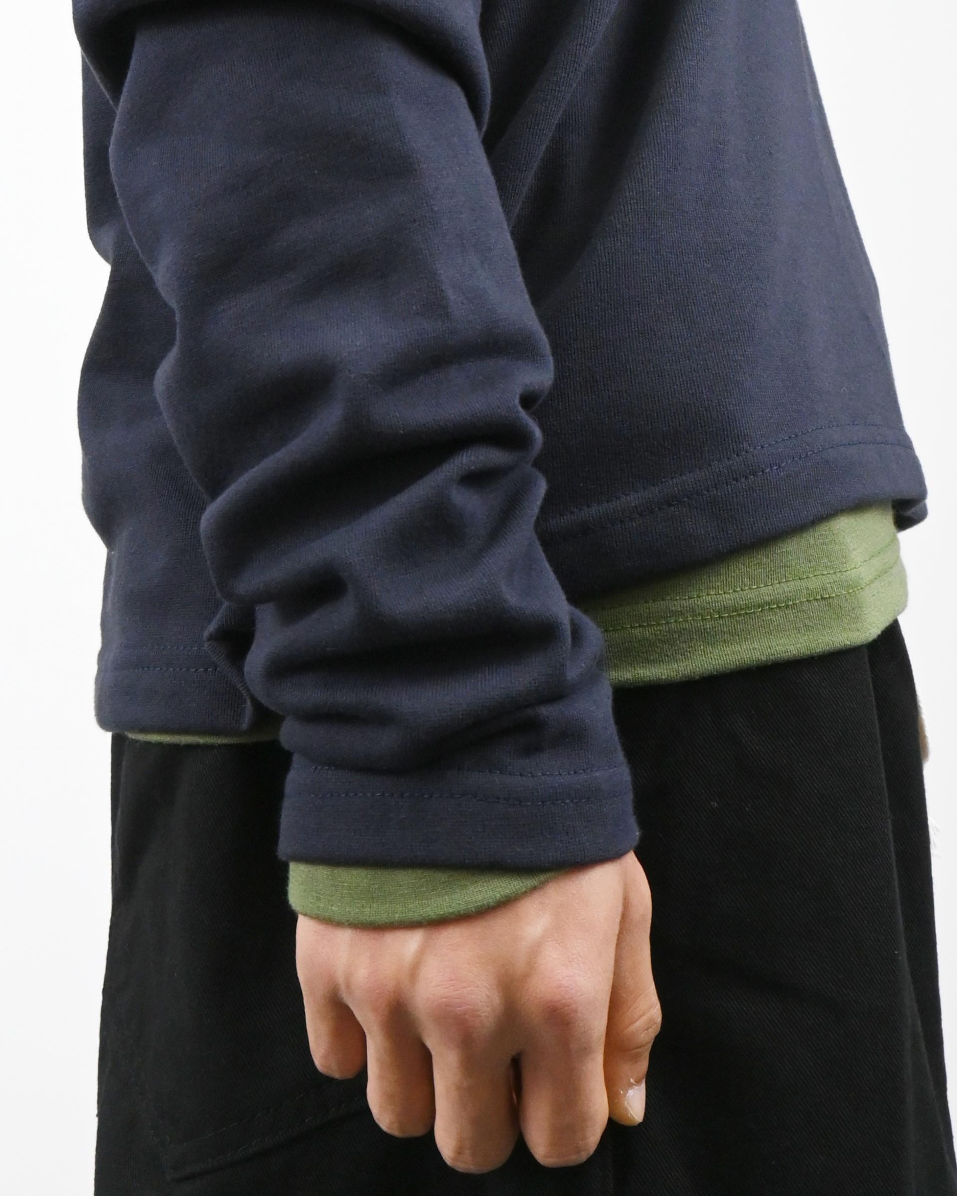 warmer henley neck hoodie