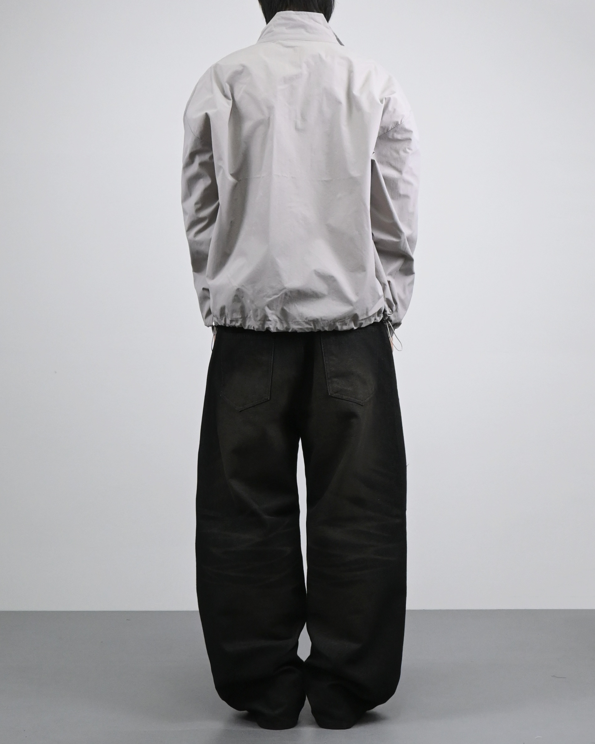 high neck windbreaker