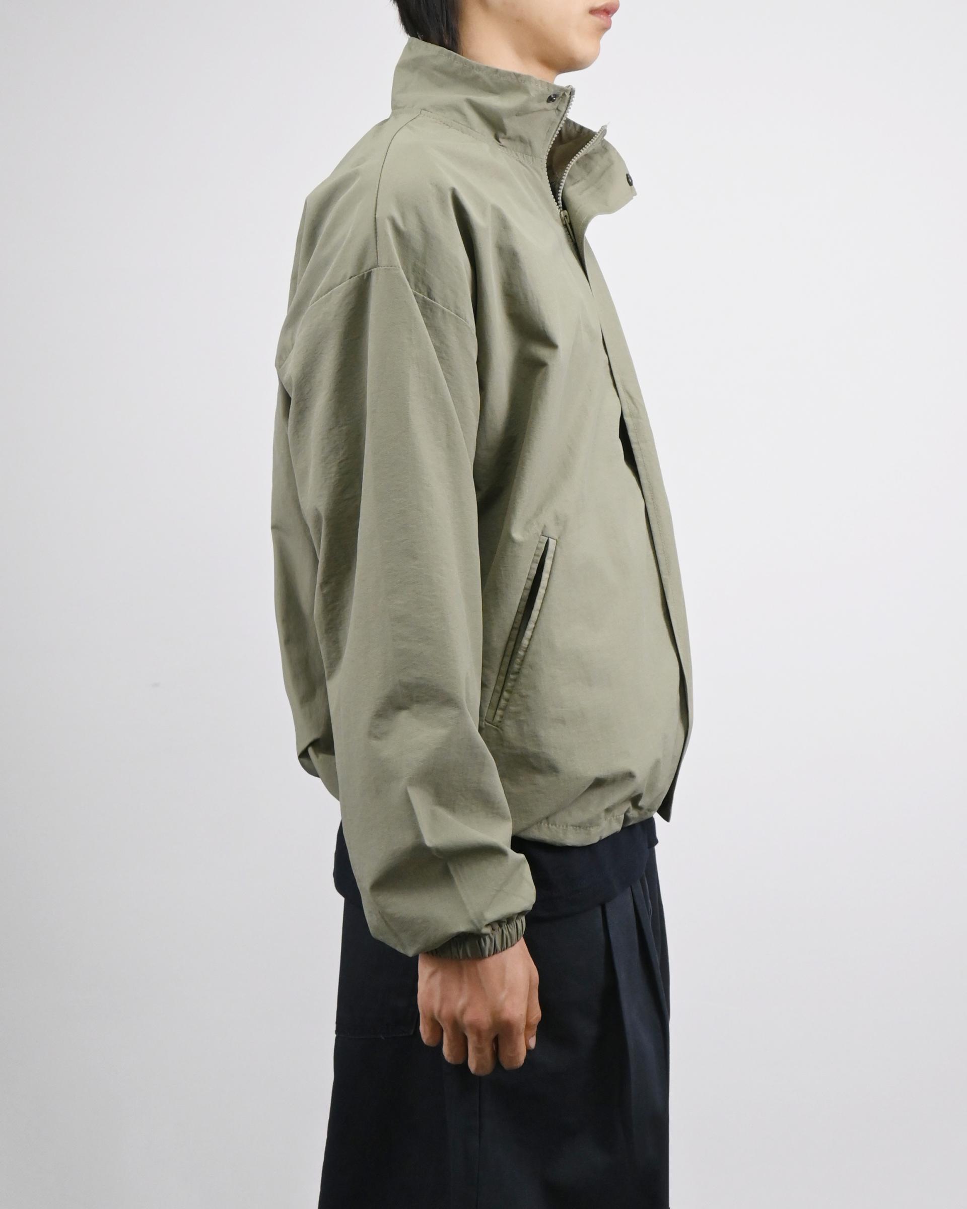 high neck windbreaker