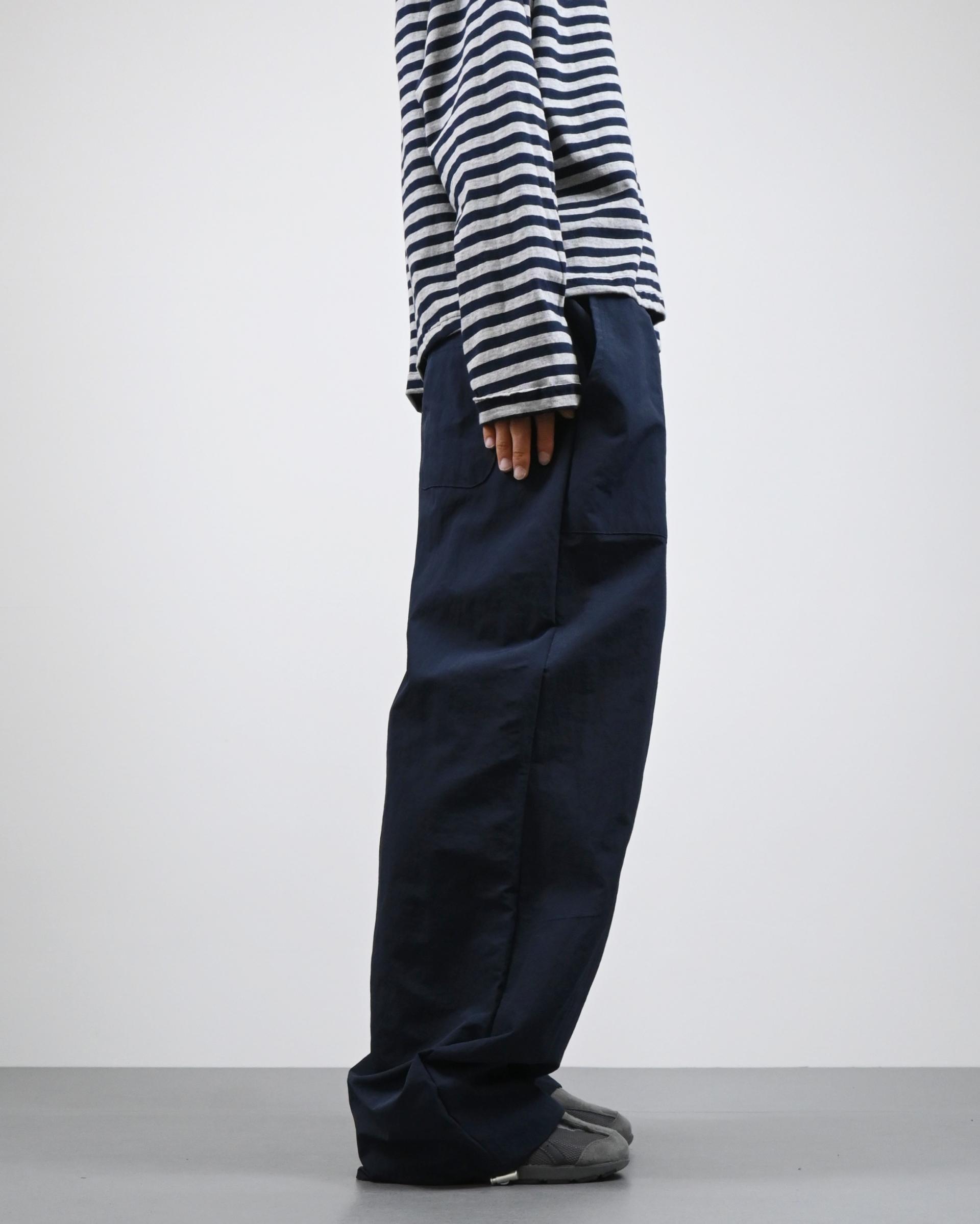 rope curved nylon pants