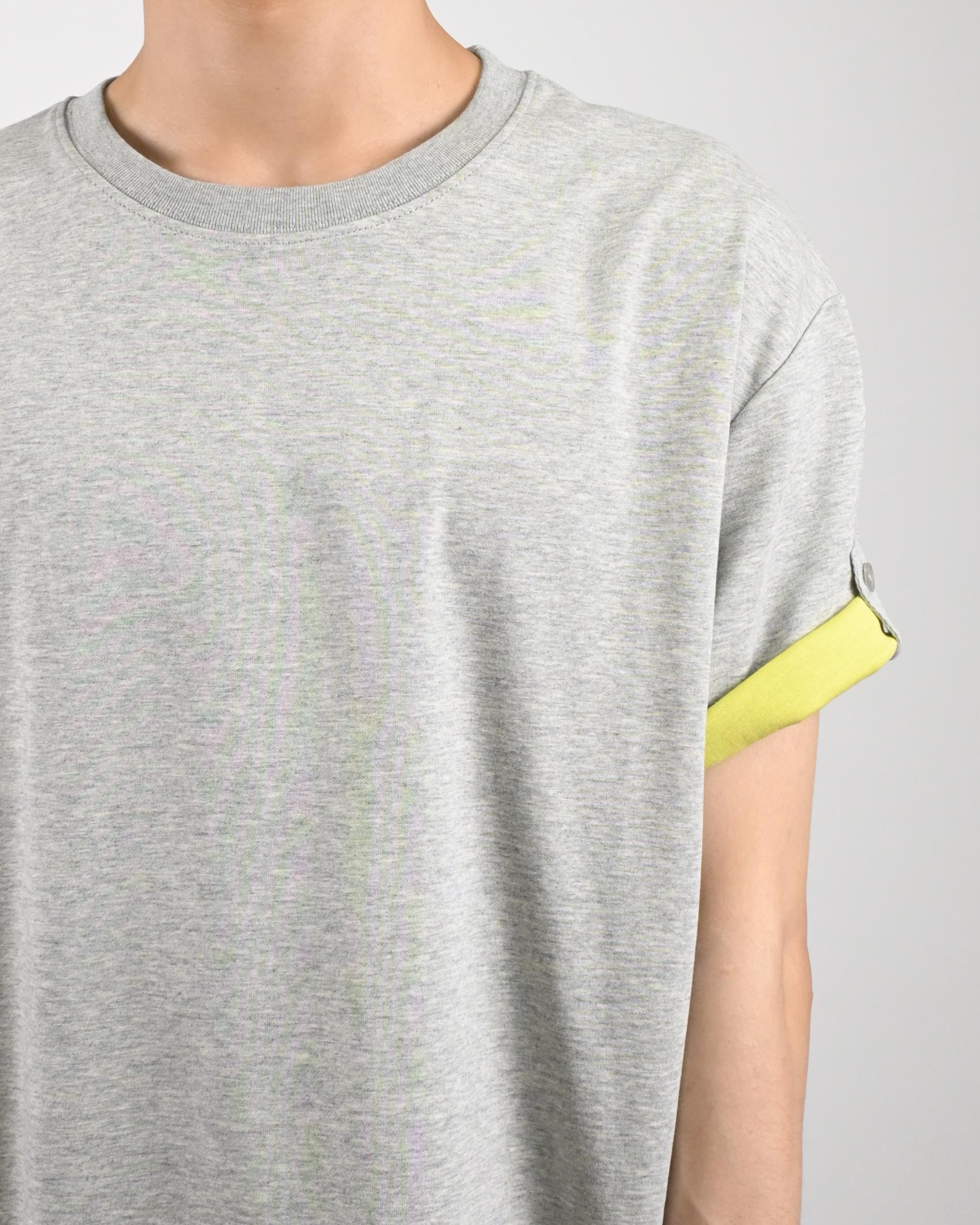 coloring roll-up half t-shirt
