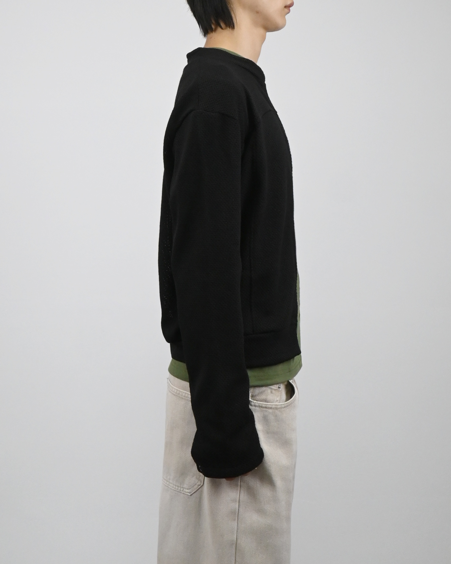 knit rider jacket