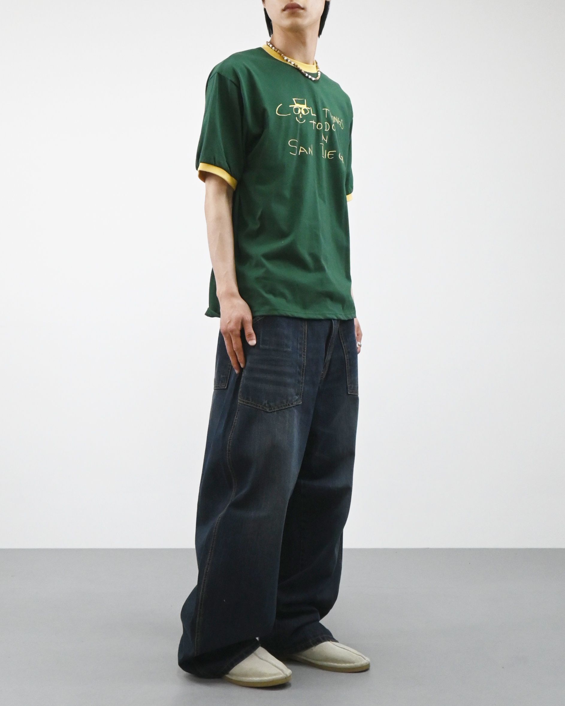 san diego ringer half t-shirt