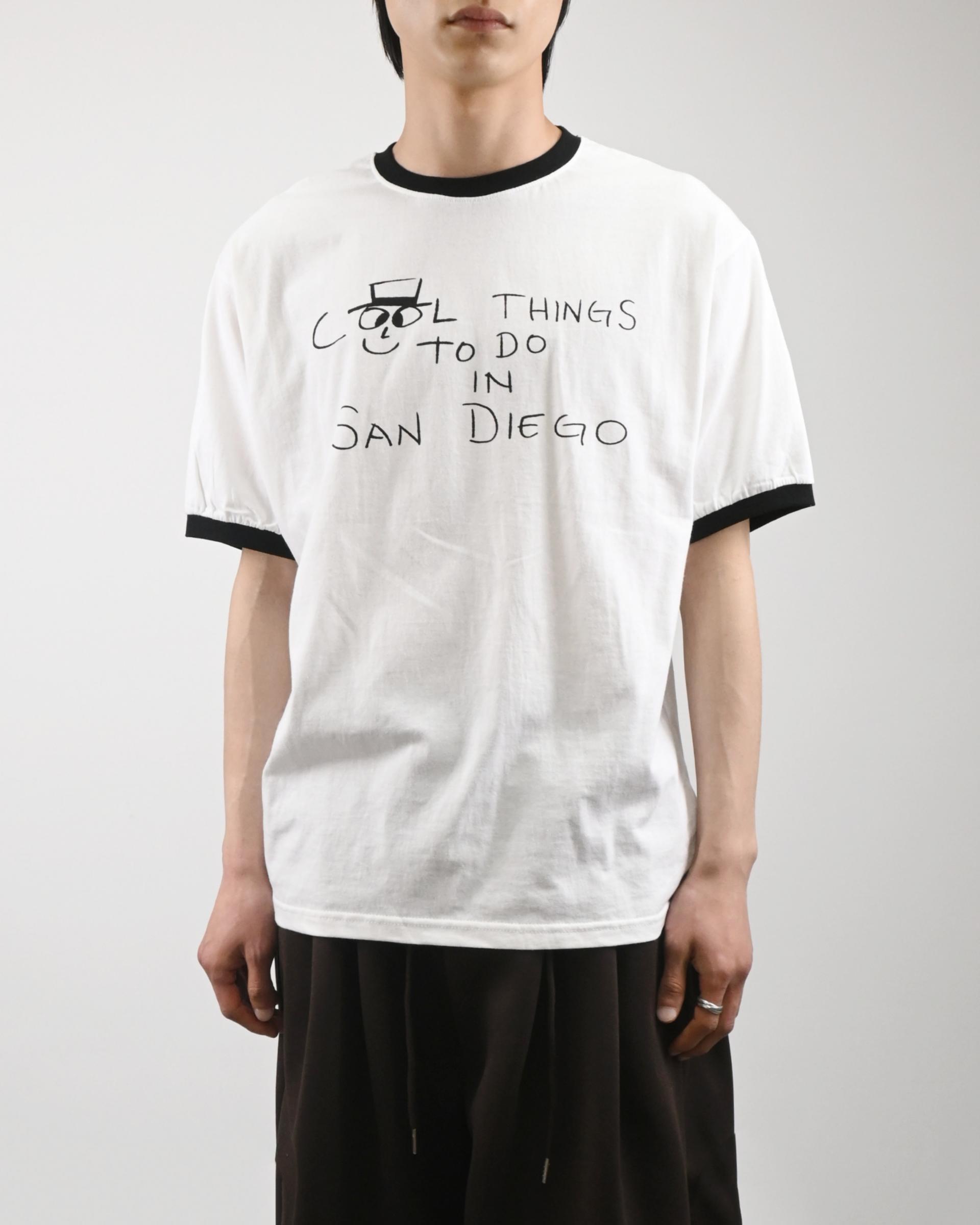 san diego ringer half t-shirt