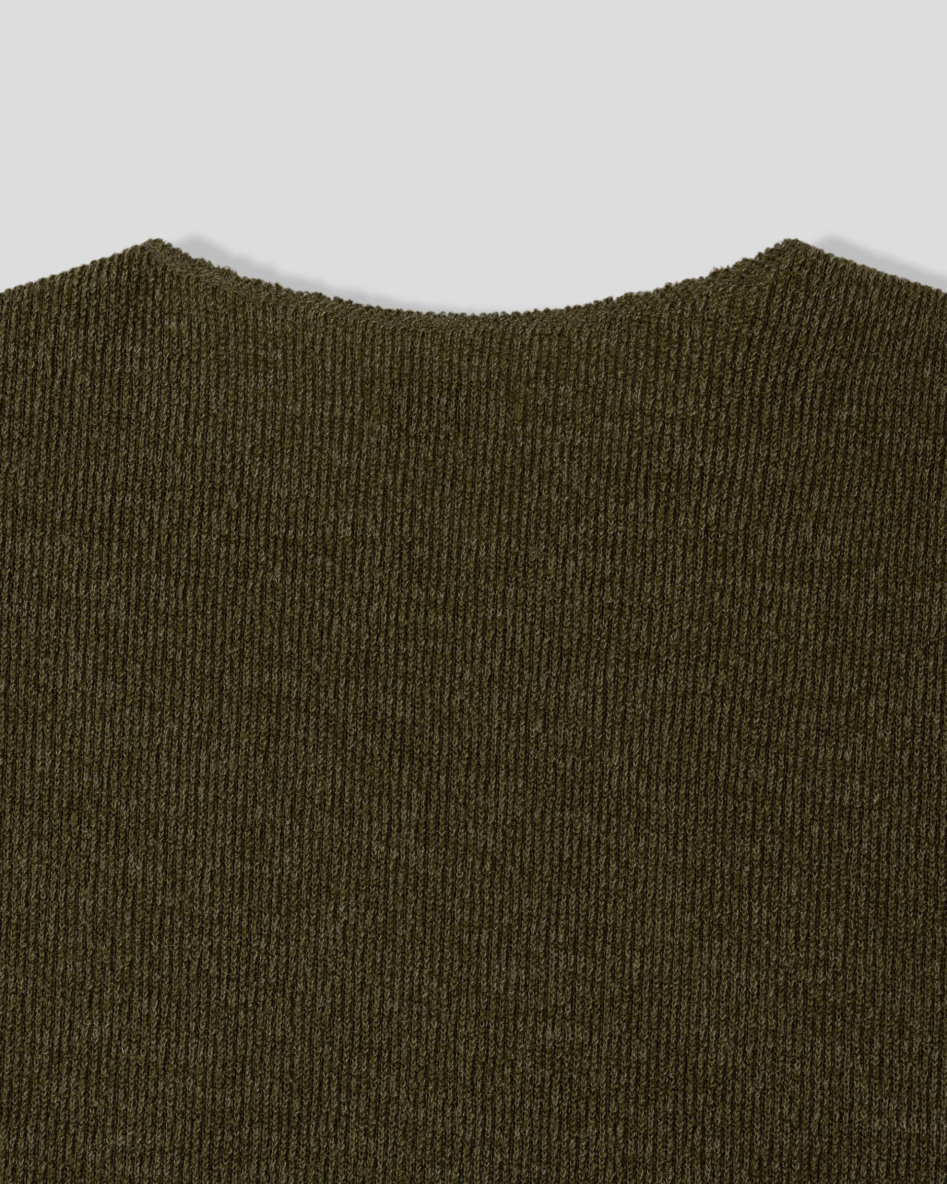 cut wide round neck t-shirt
