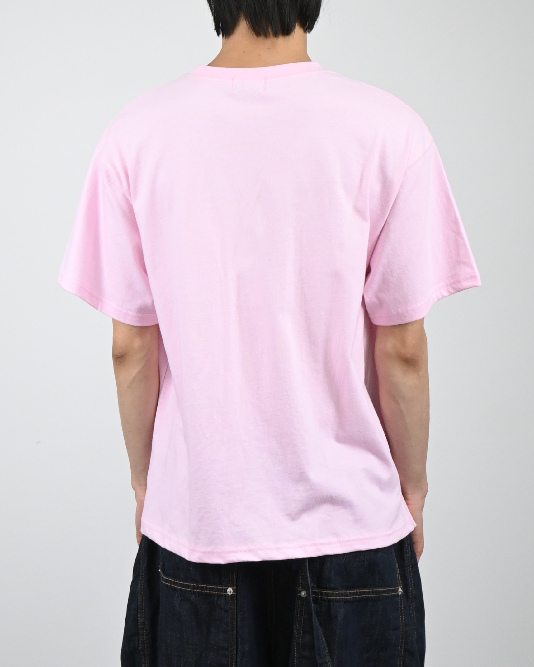 inspired lettering half-t-Shirt