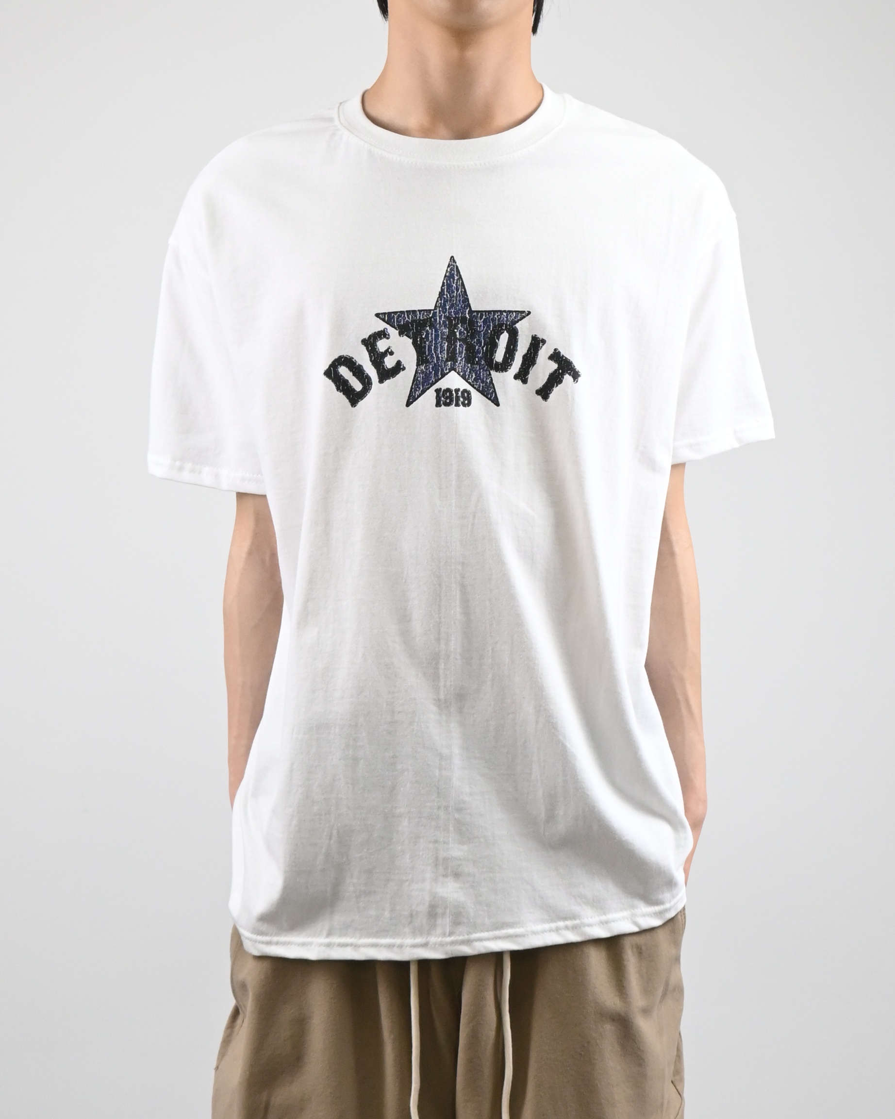 detroit half t-shirt