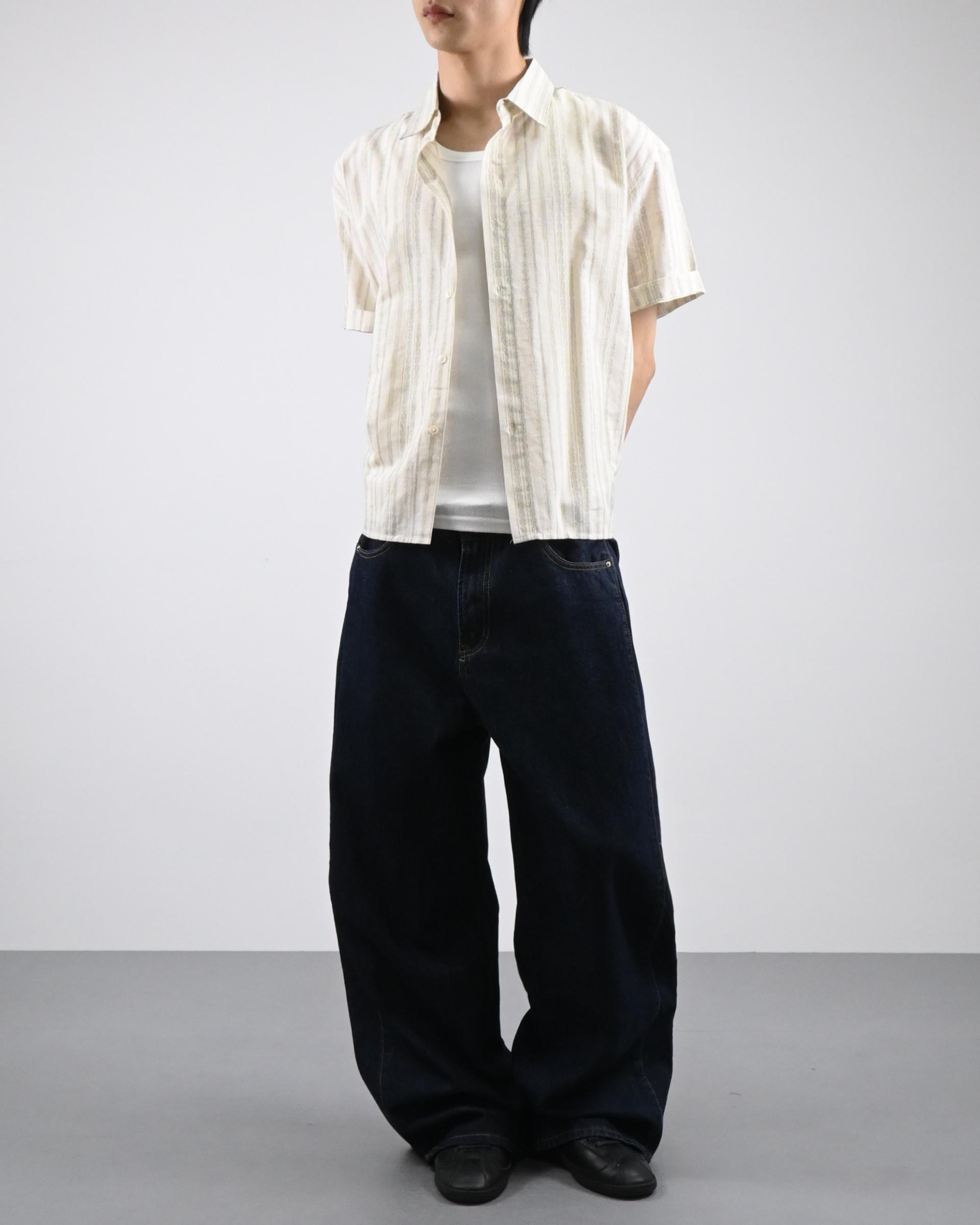 stretchable ribbed vest
