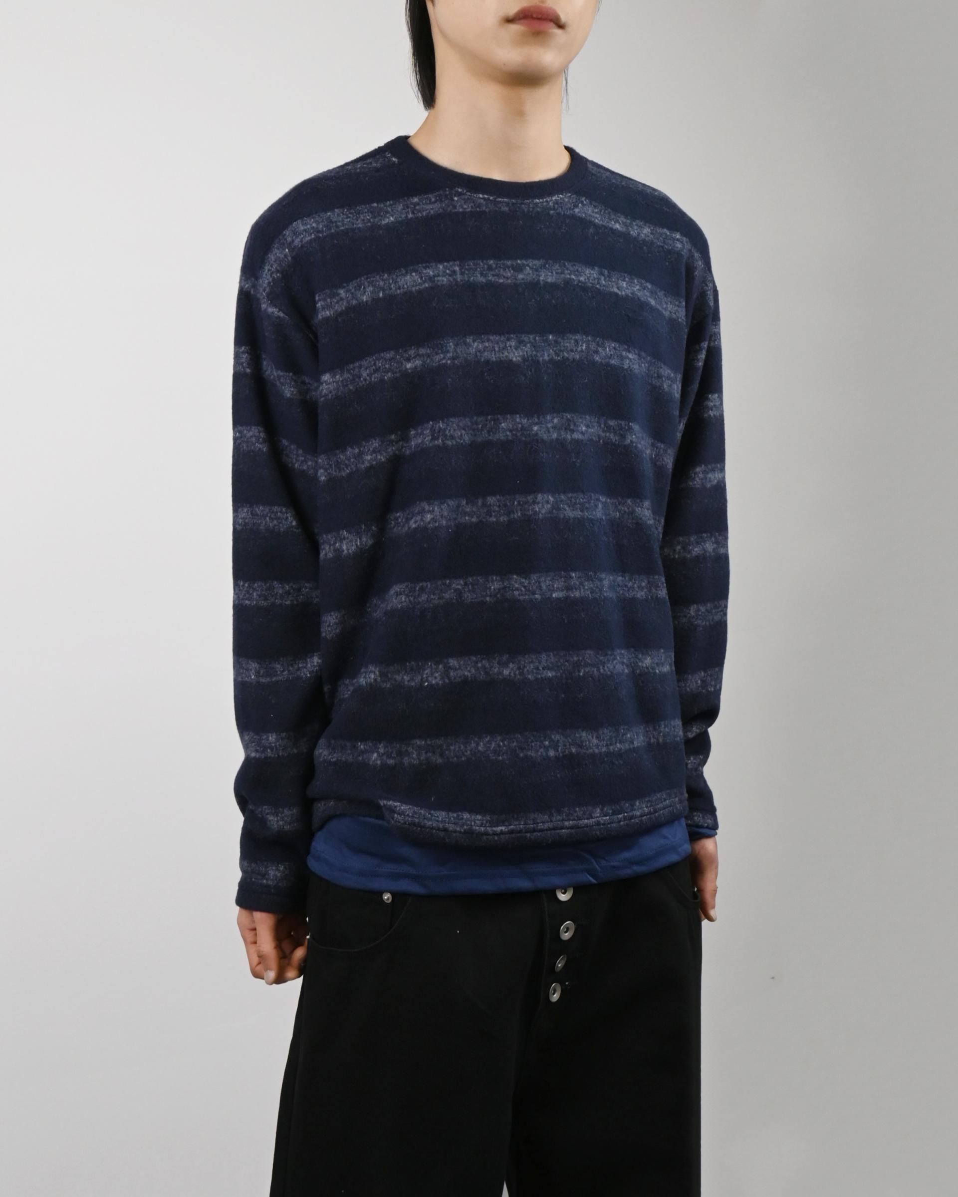 ash stripe knit