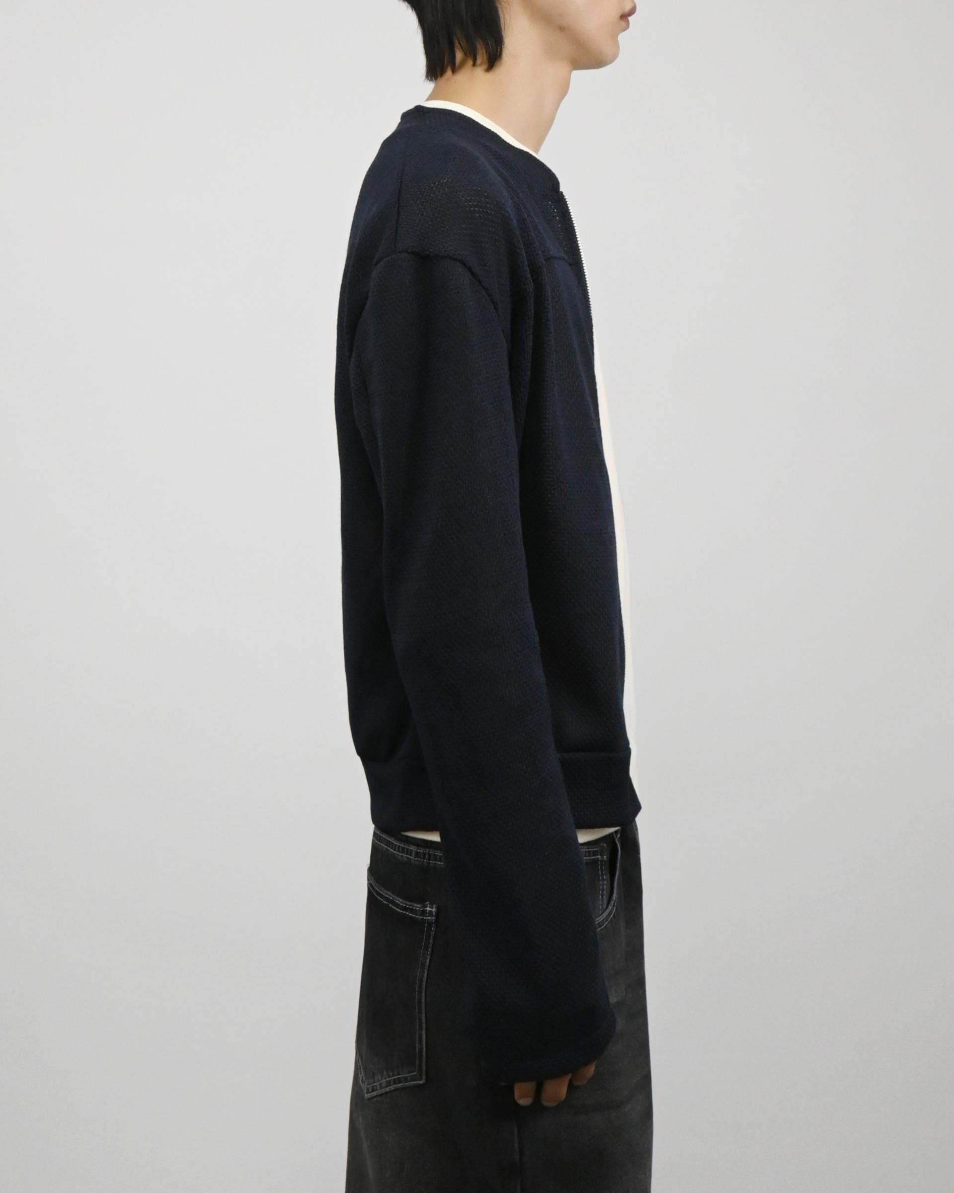 knit rider jacket