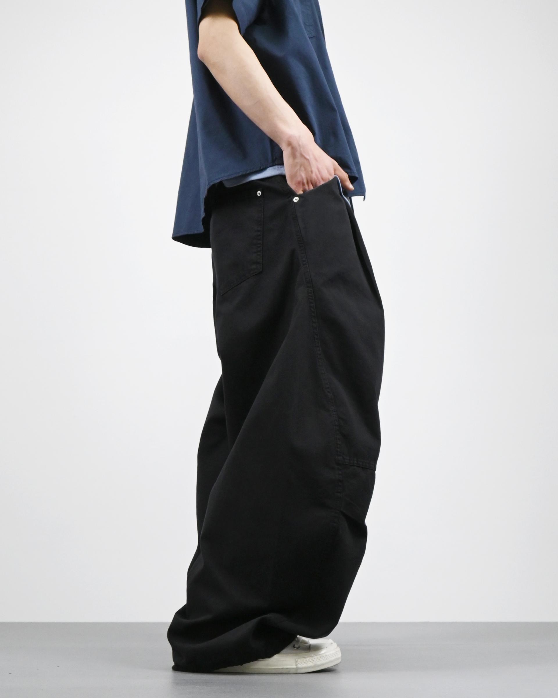 volumetric balloon cotton pants