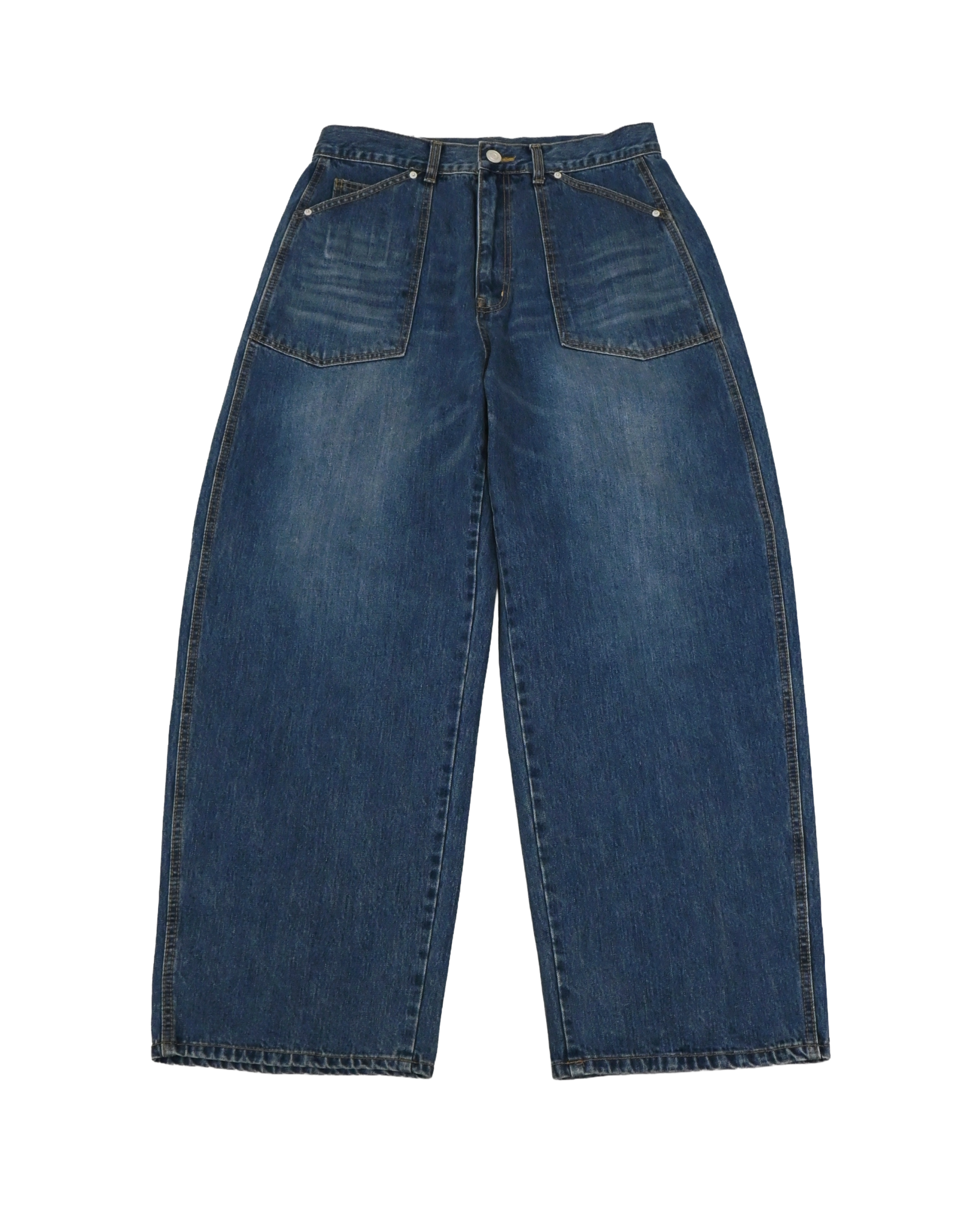jane puttig pocket denim pants