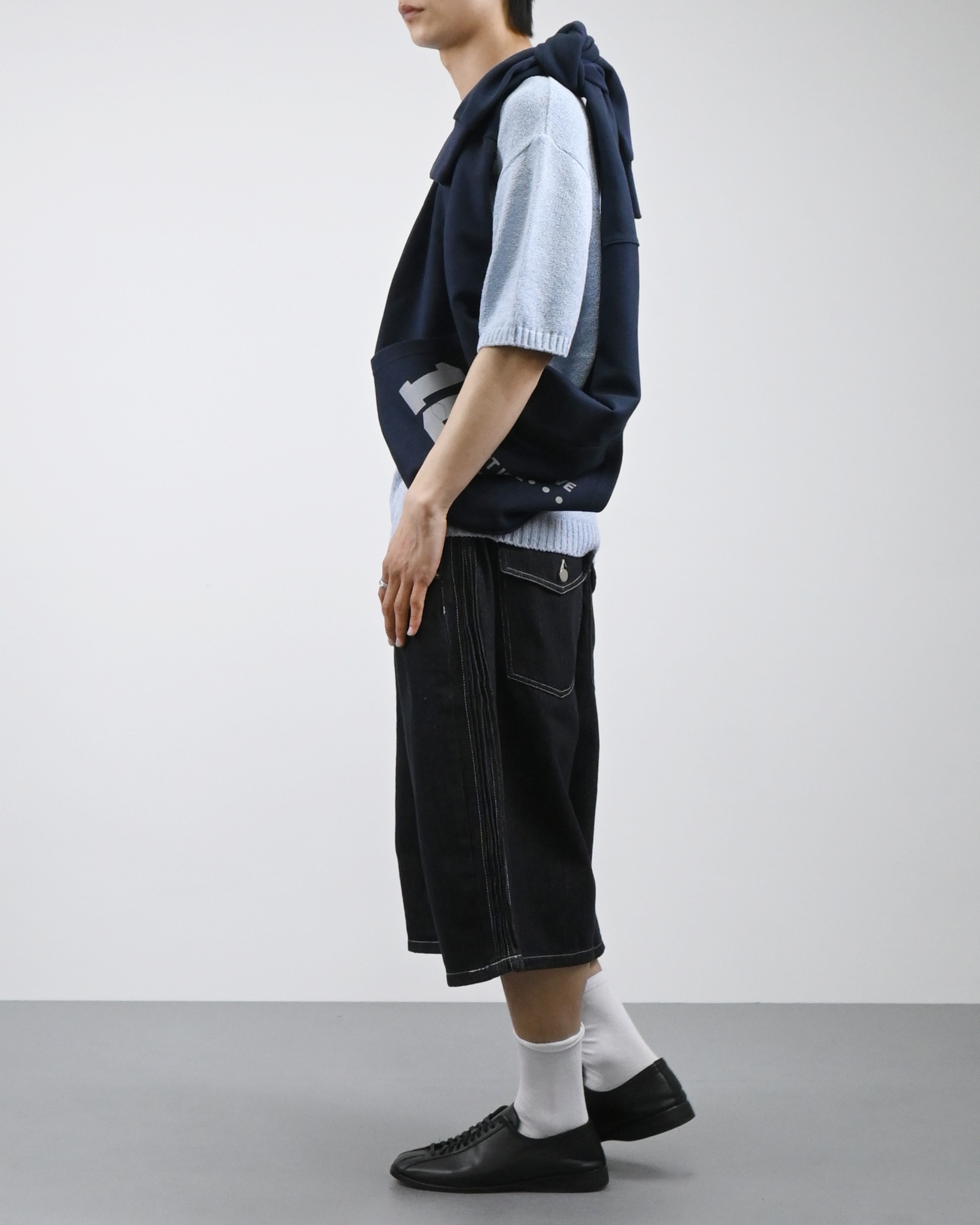 boucle half knit