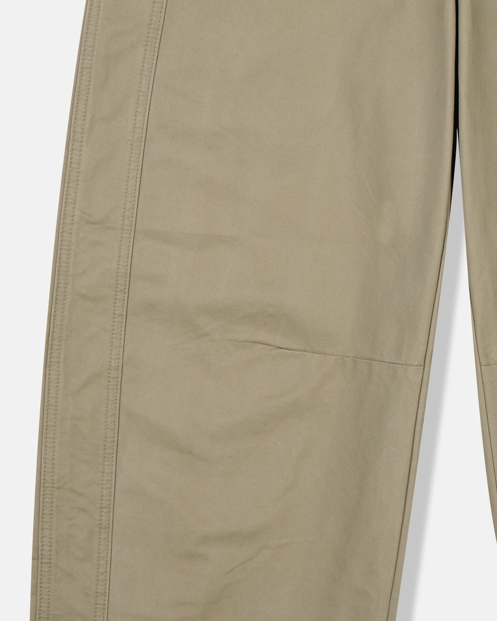 line bijo curved cotton pants