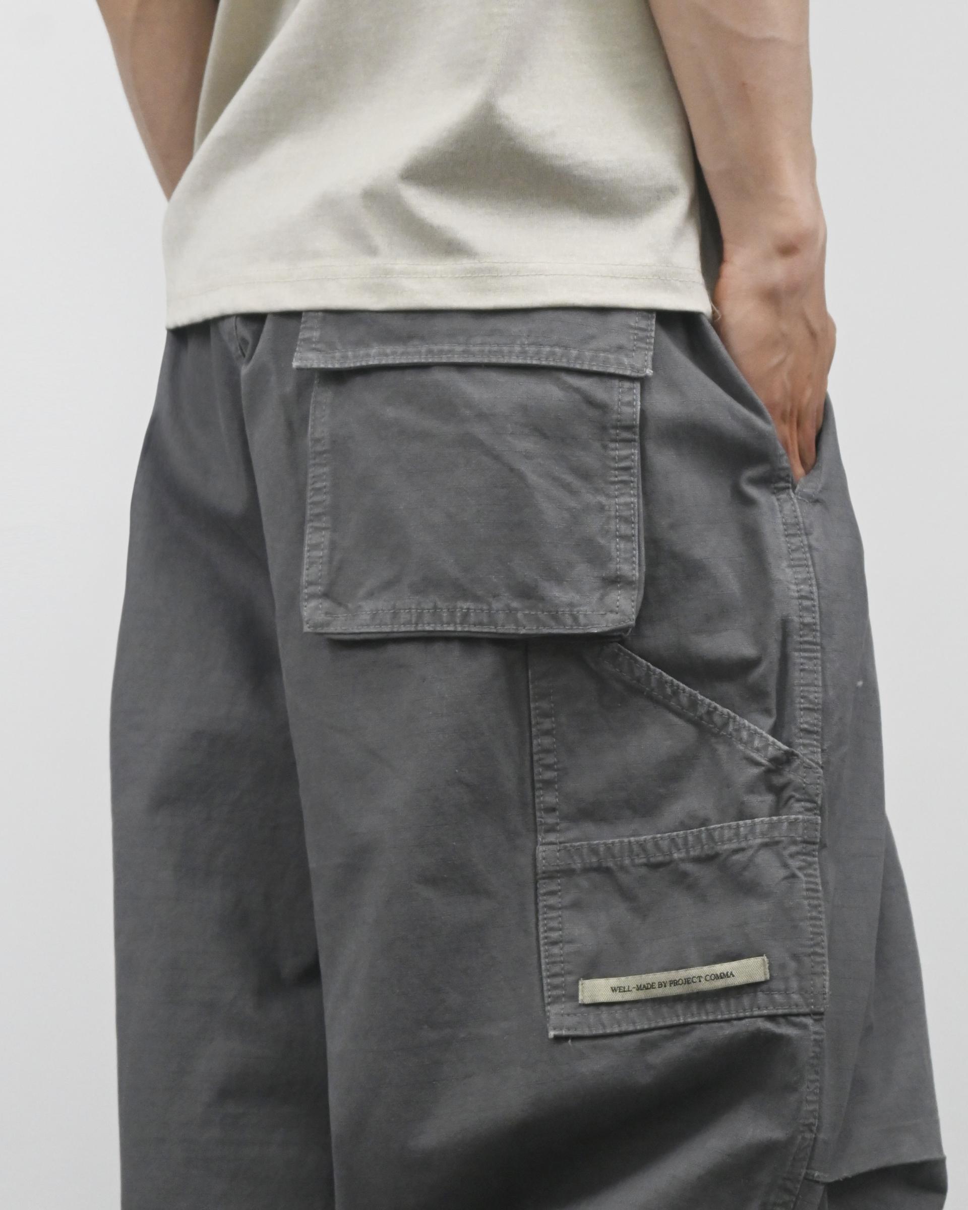 lip stop dining parasuit cotton pants