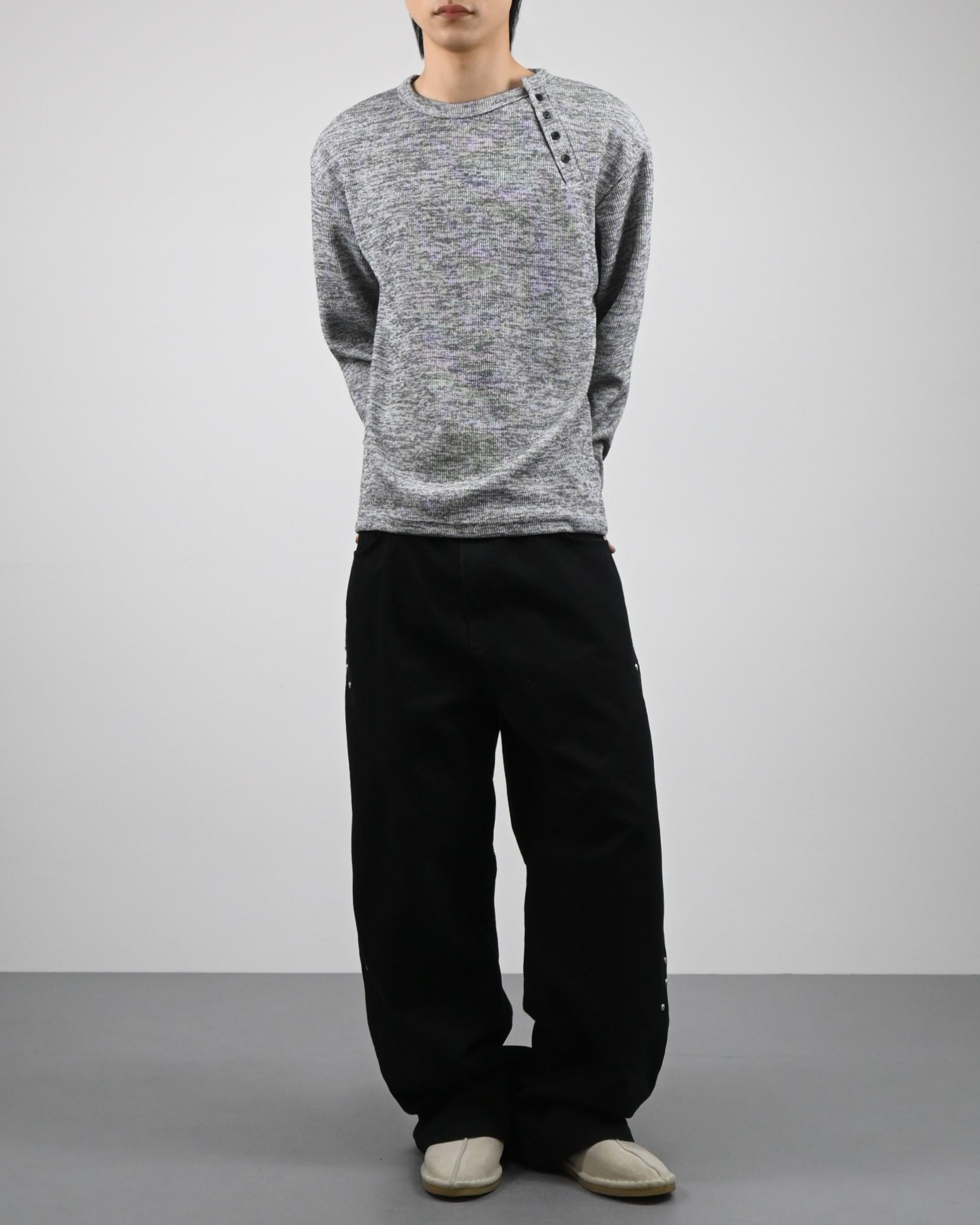 bio cotton rivet pants