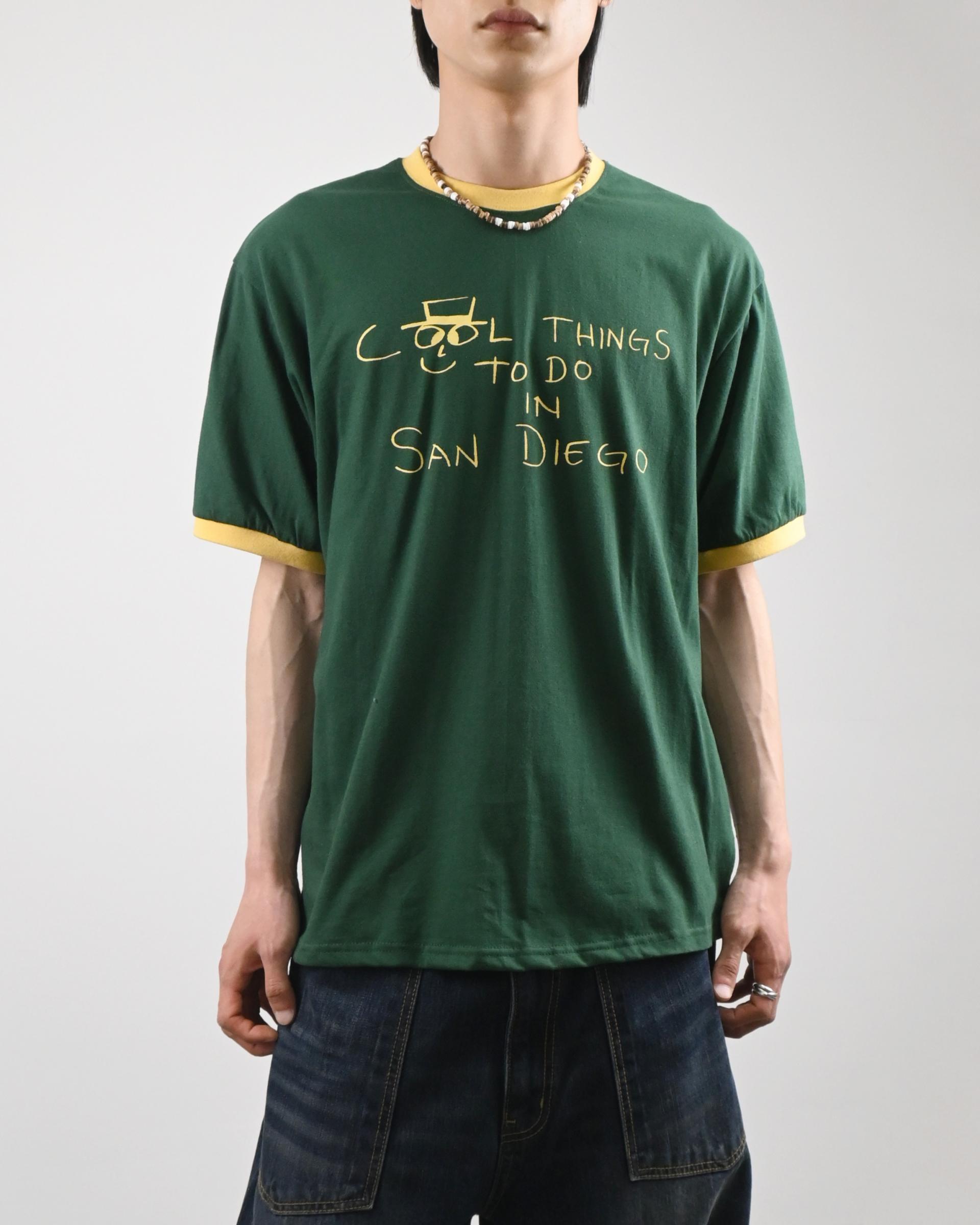 san diego ringer half t-shirt