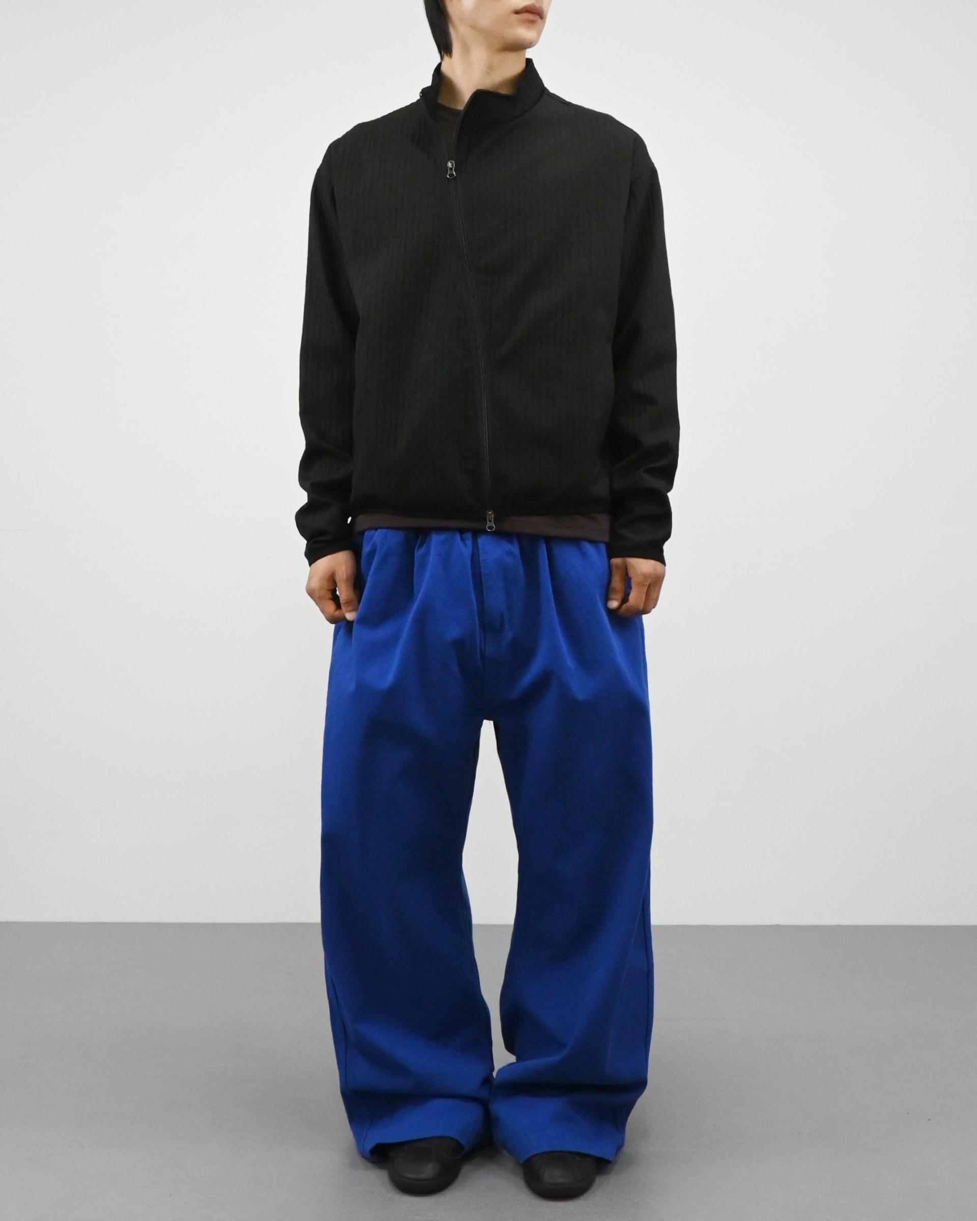 compose pleats diagonal zip-up