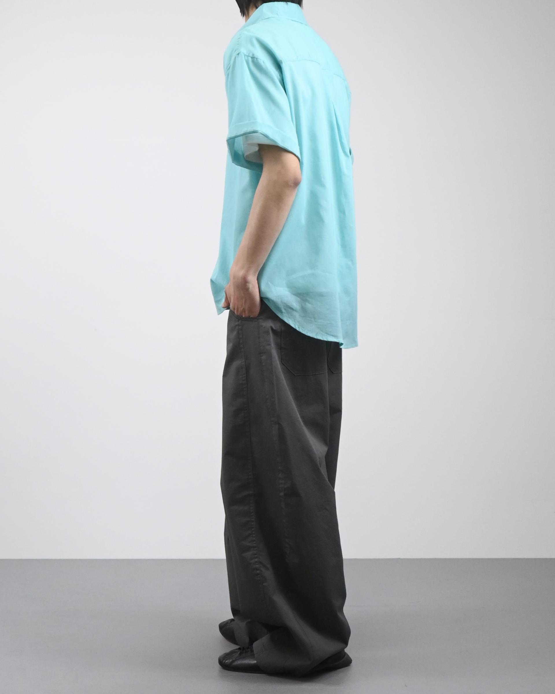 dear curved cotton pants
