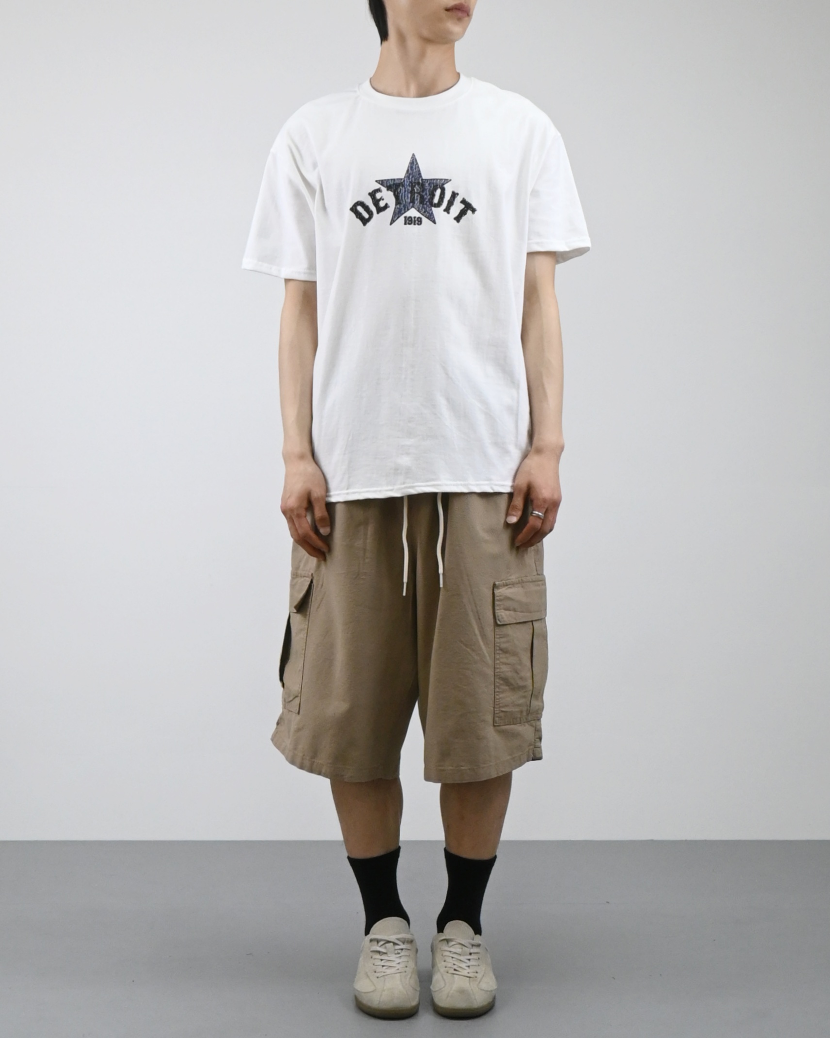 detroit half t-shirt