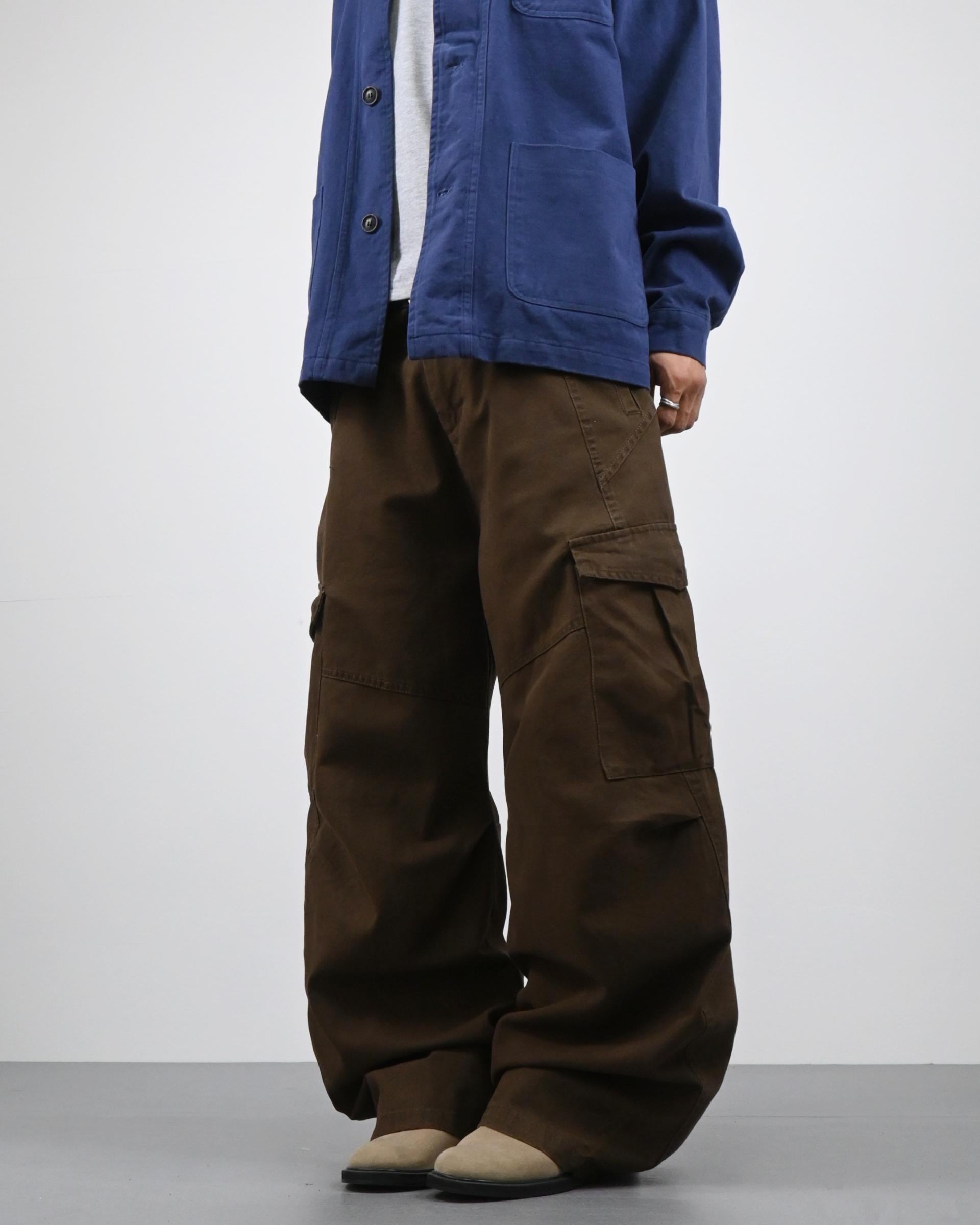 neon invision curved cotton pants