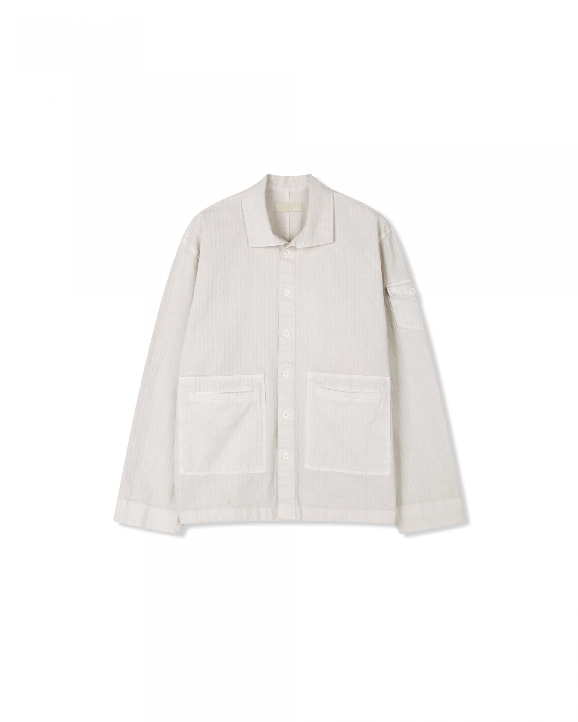 pigment herringbone field jacket