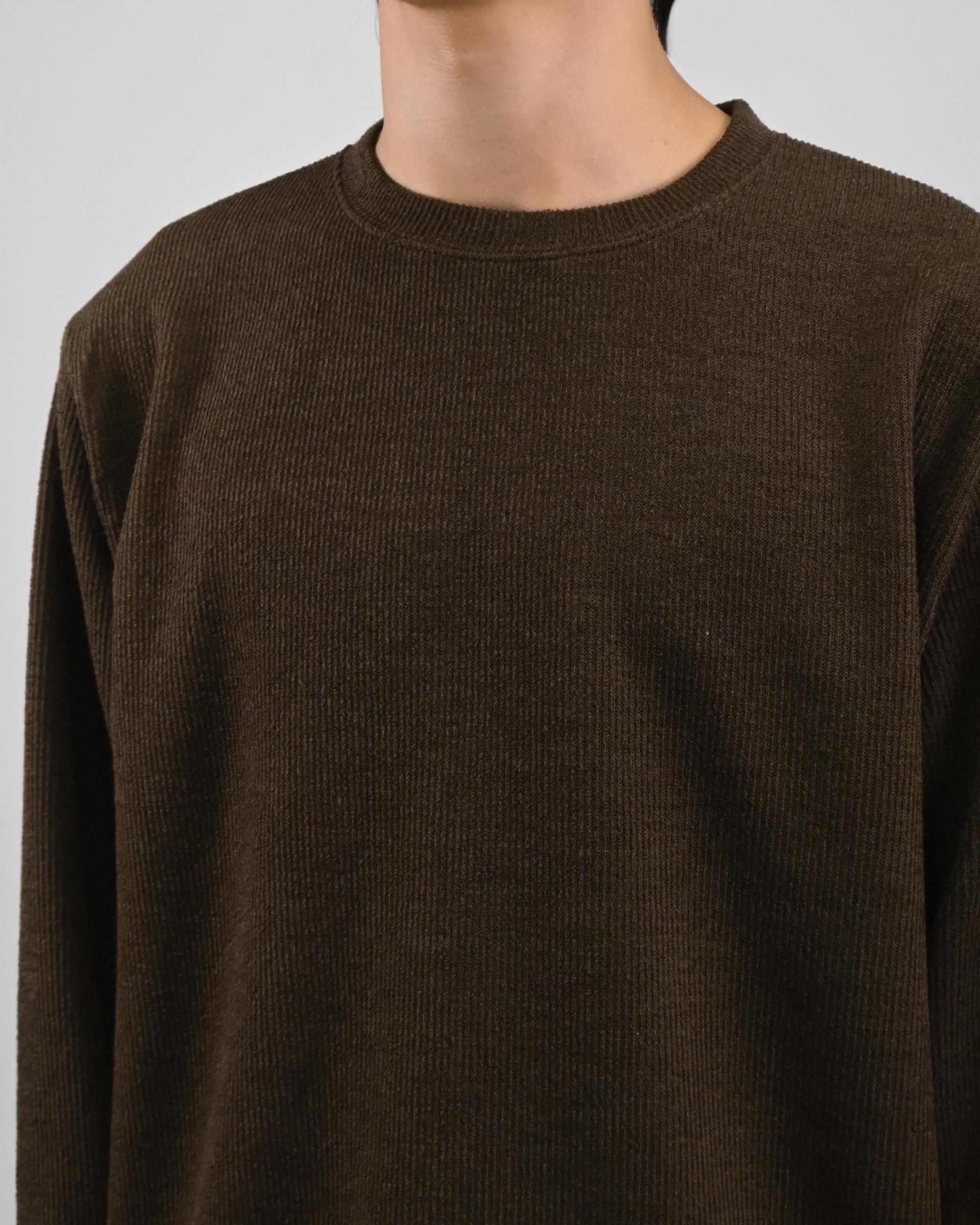 low round knit