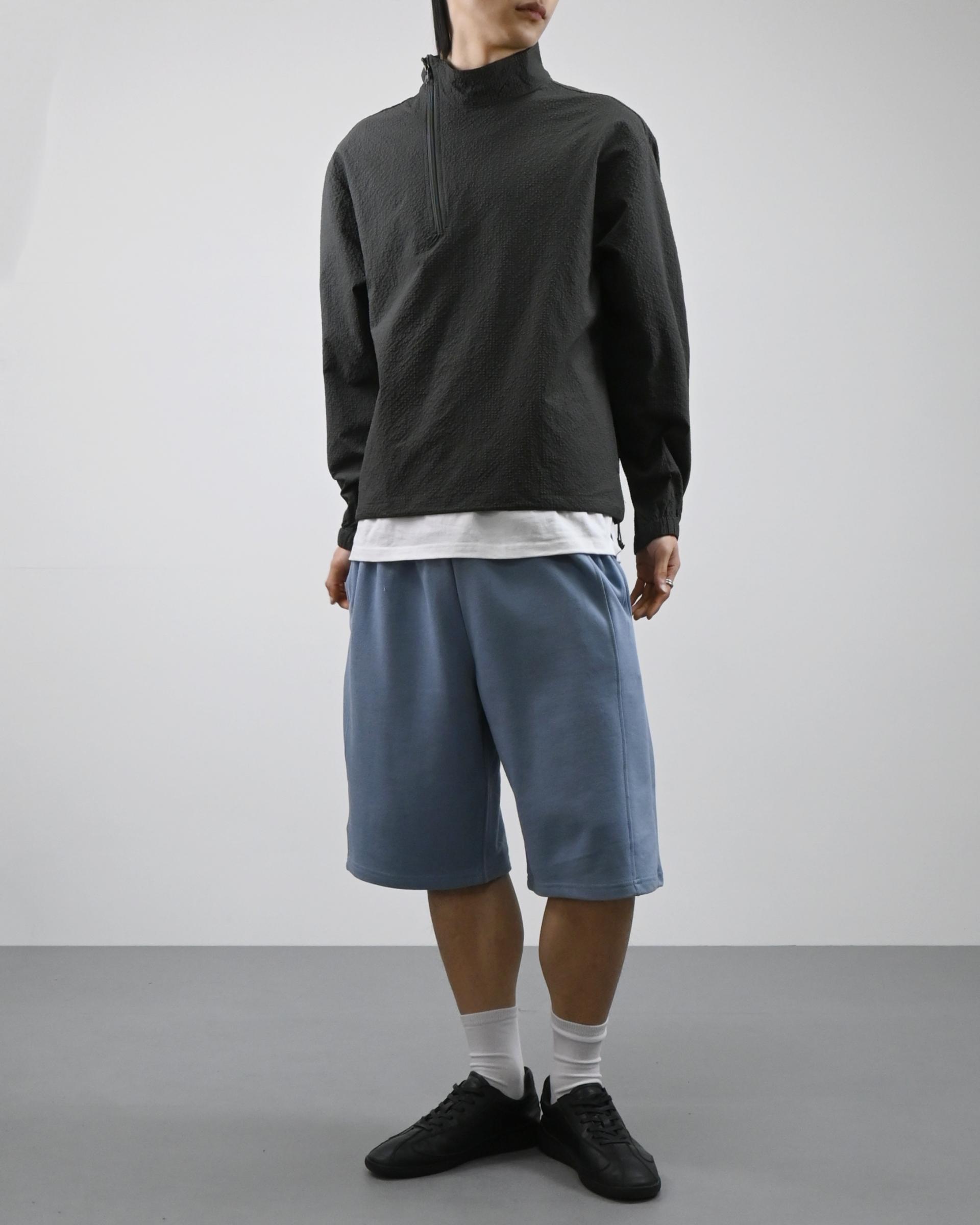 line bermuda sweatpants