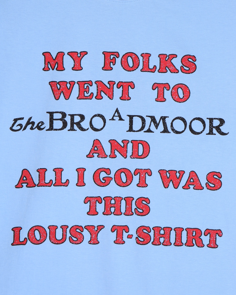 luge lettering half t-shirt