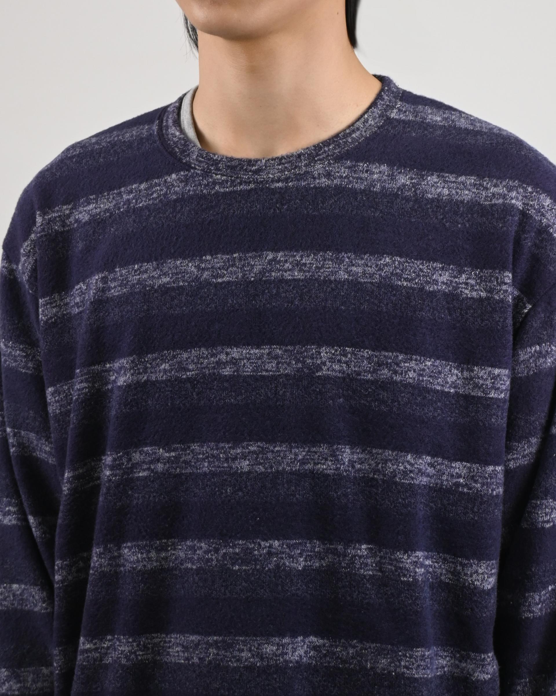 ash stripe knit