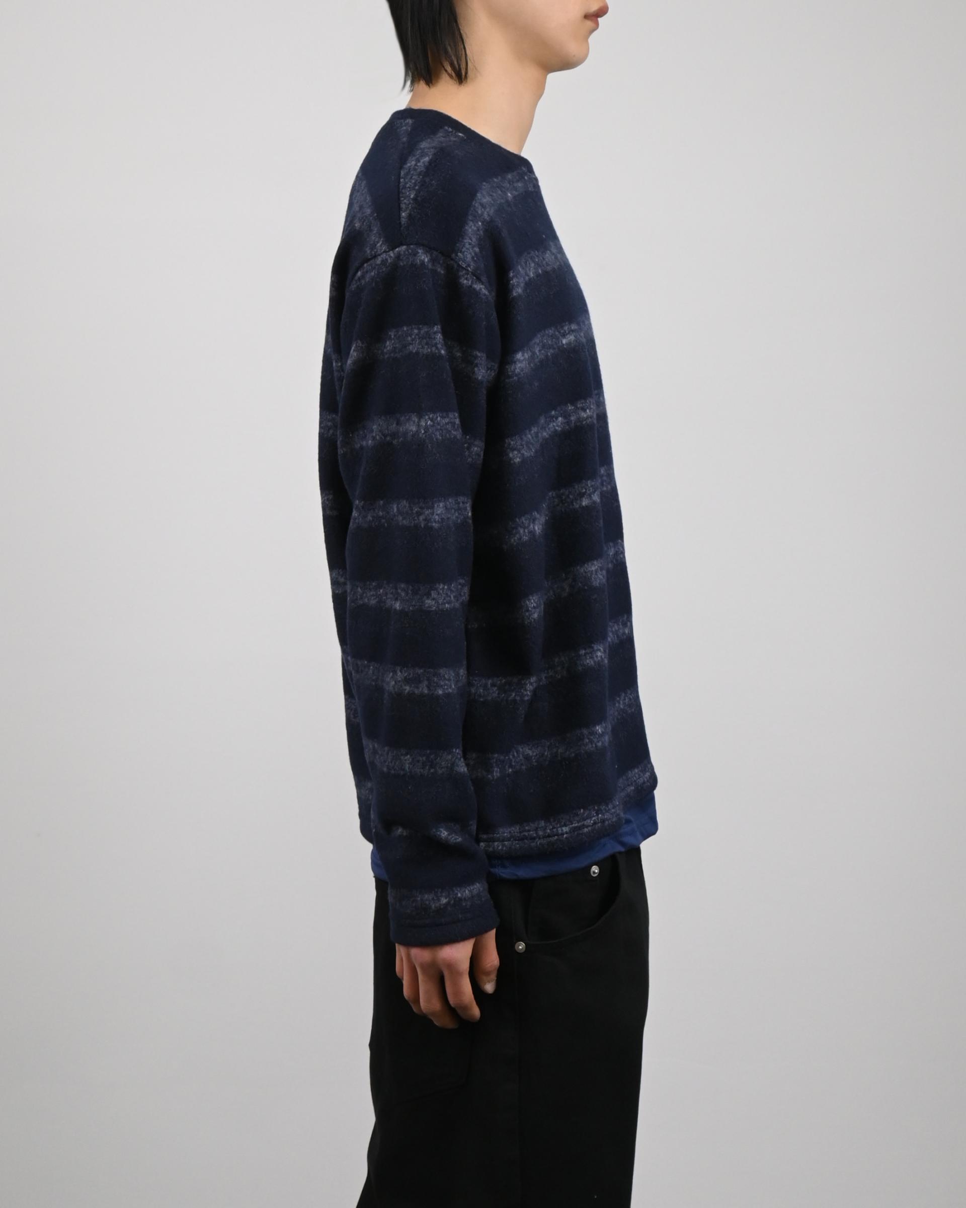 ash stripe knit