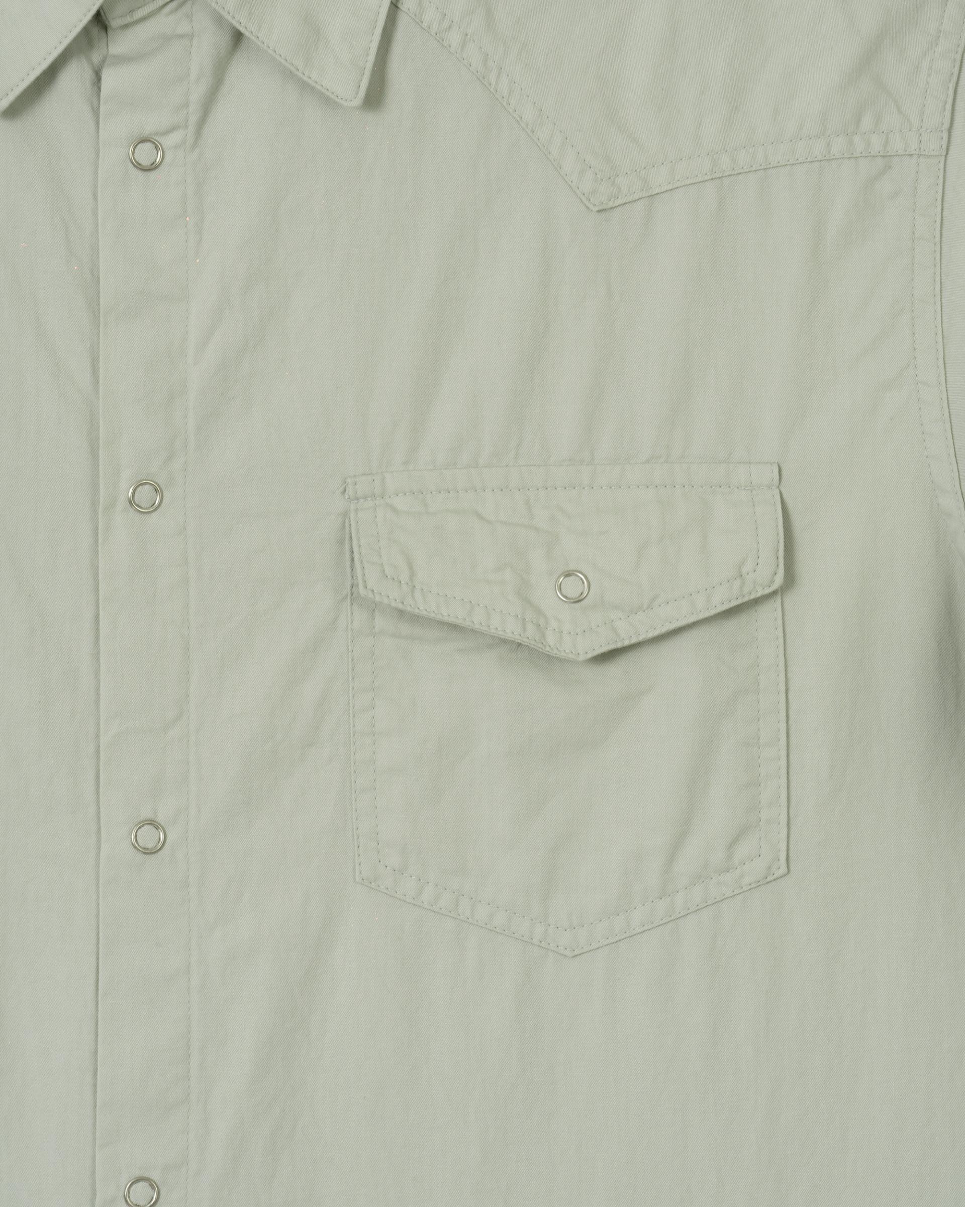 curved western half shirt